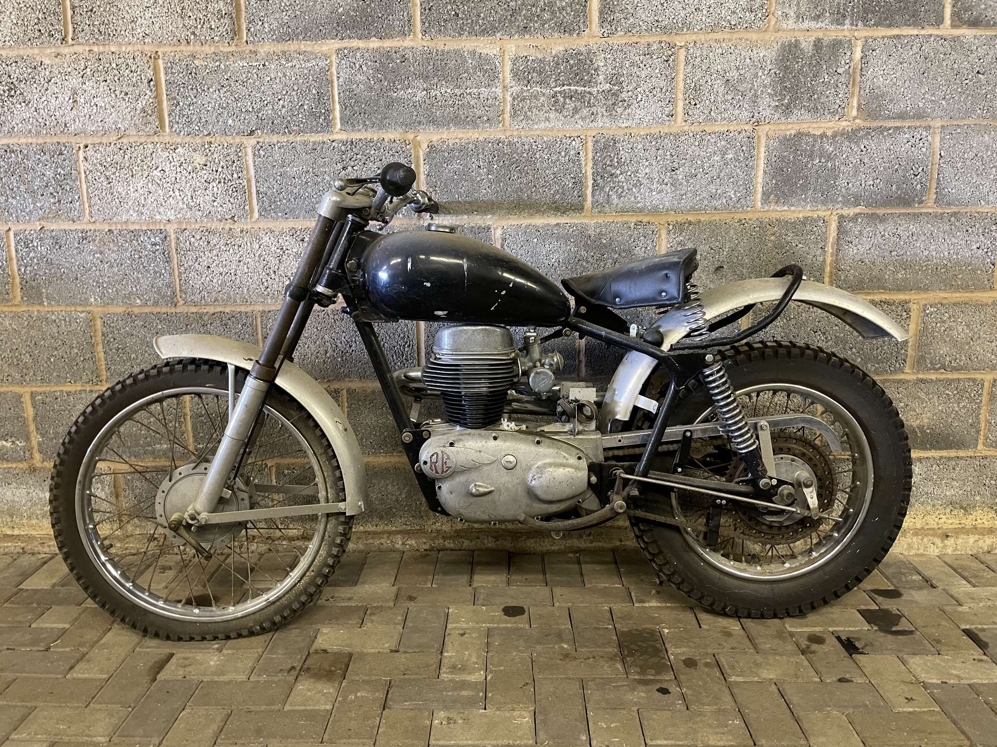 1957 Royal Enfield Factory Crusader Trials/Scrambler 250cc-Sold