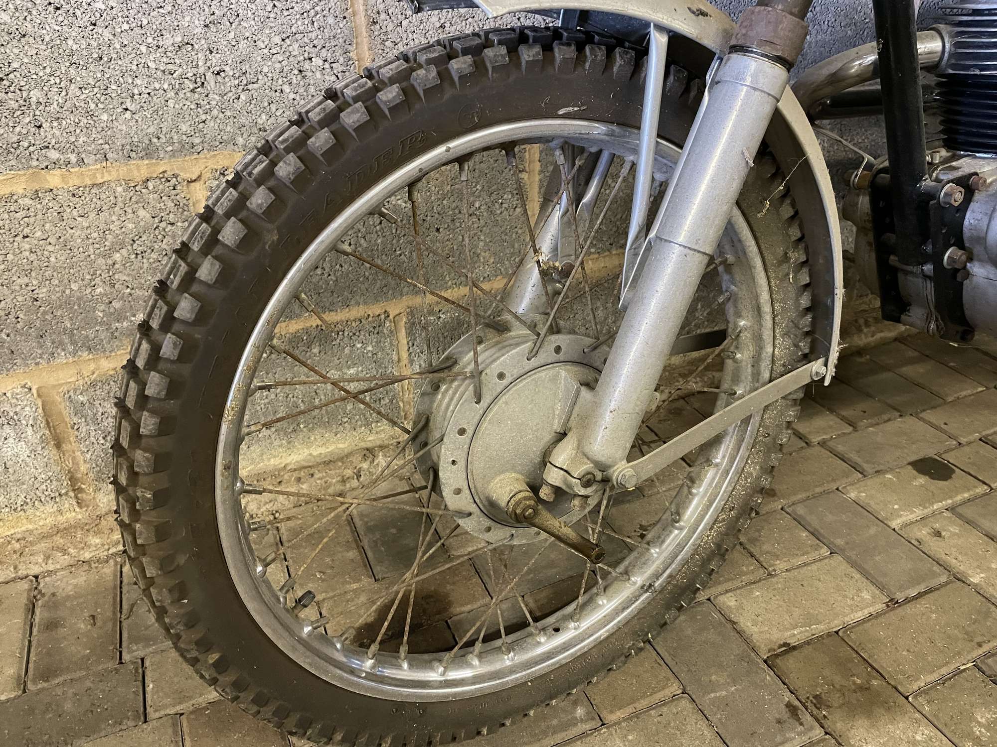 1957 Royal Enfield Factory Crusader Trials/Scrambler 250cc-Sold