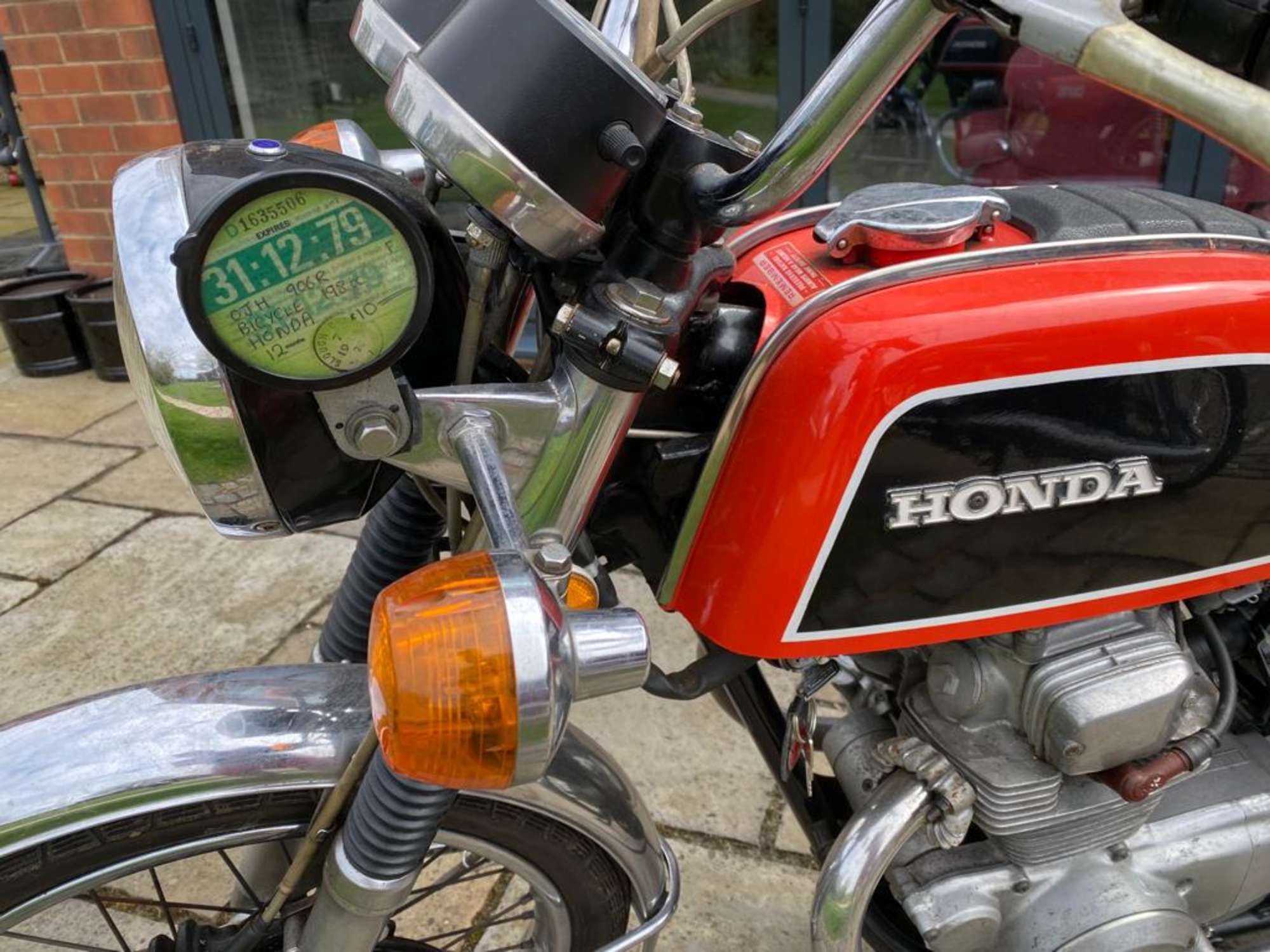 1977 Honda CB200 198cc-Auction Lot