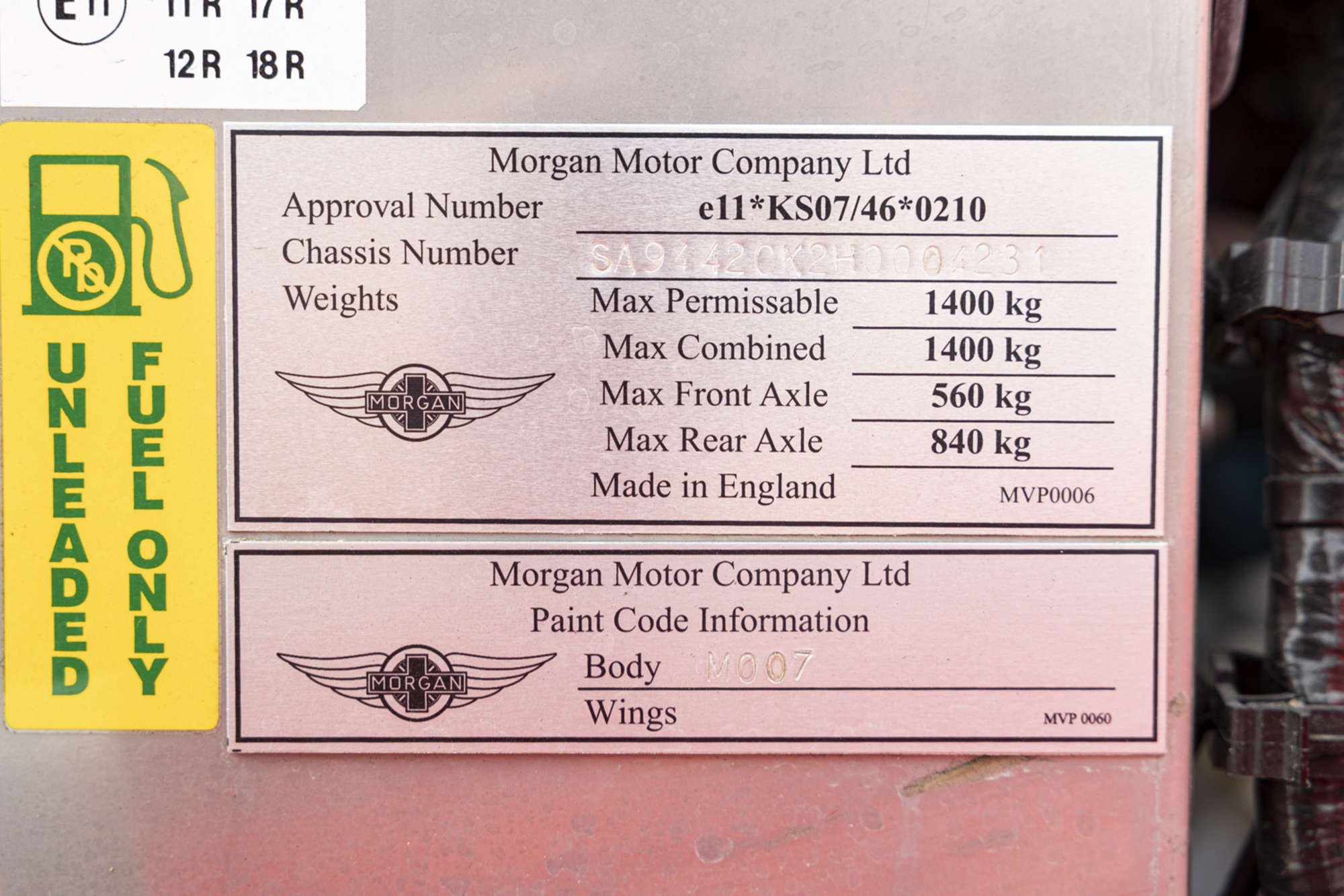 2019 Morgan Plus 4-Auction Lot