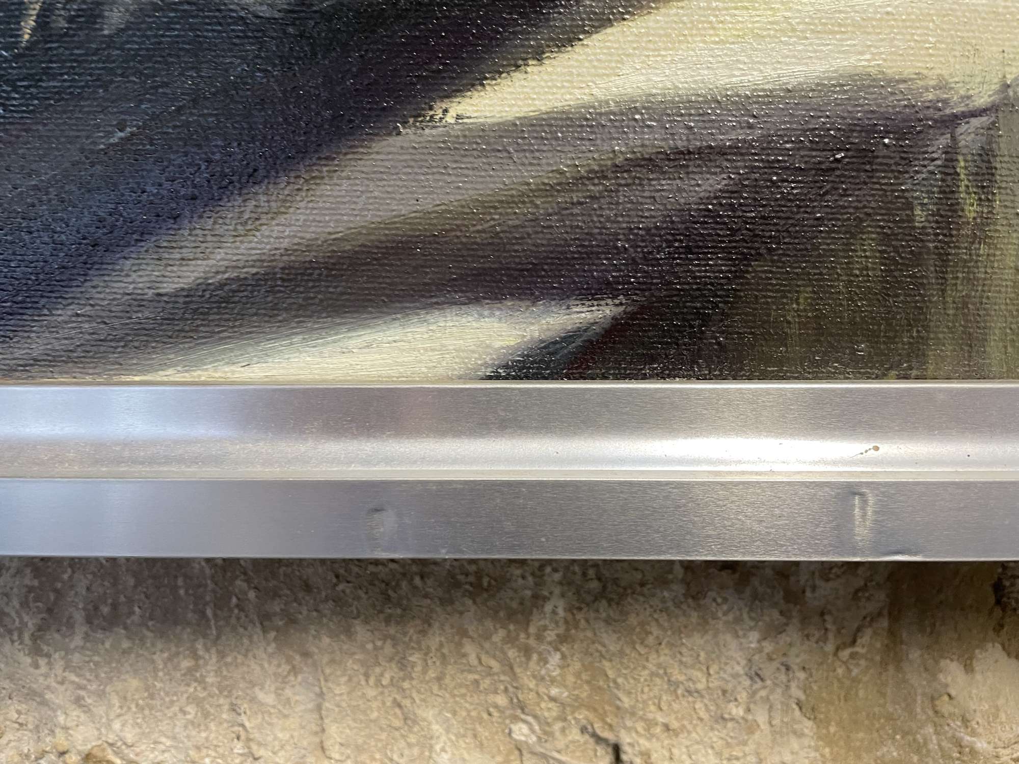 Dion Pears original of Niki Lauda in the Ferrari 312-Sold