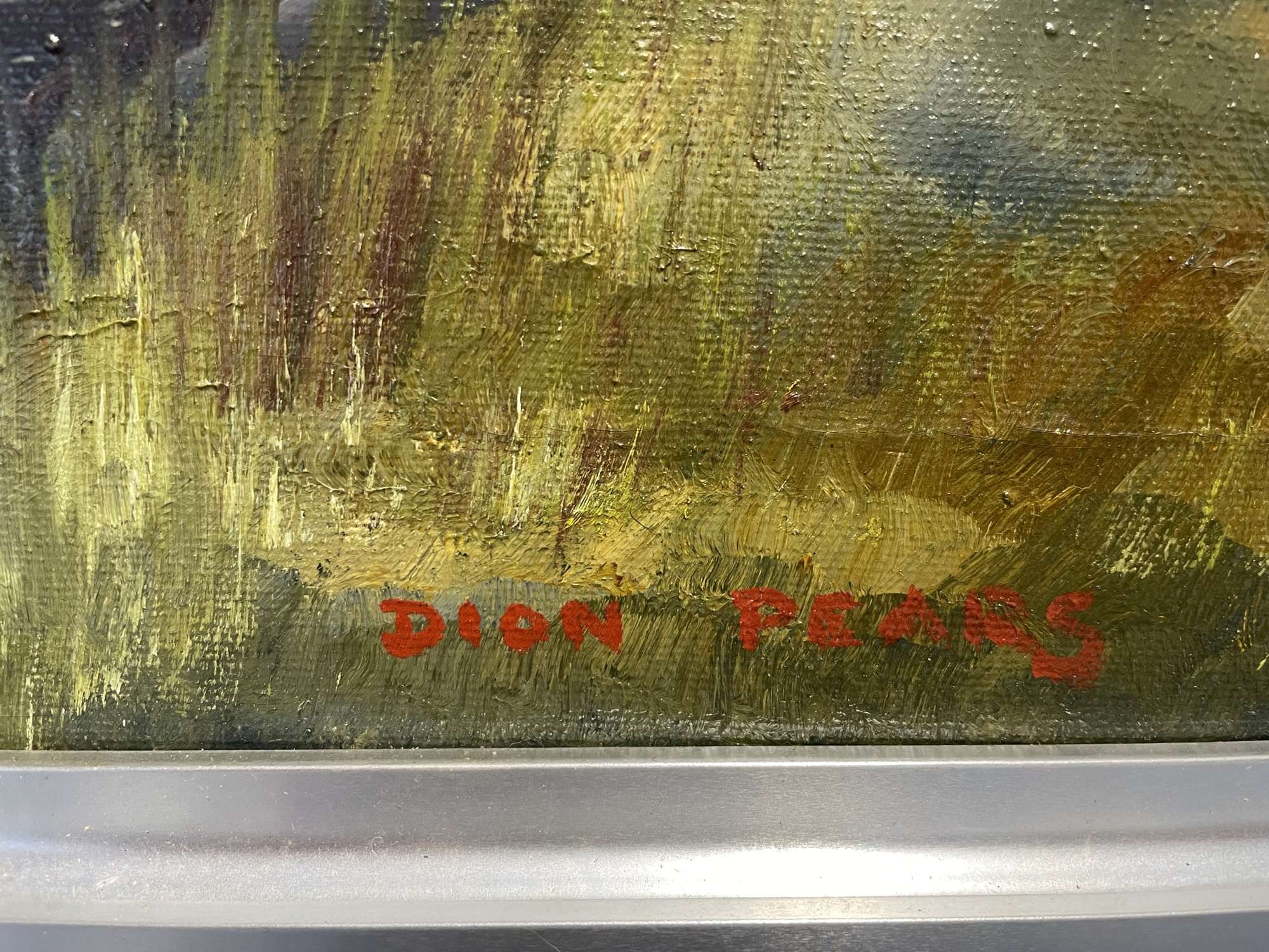 Dion Pears original of Niki Lauda in the Ferrari 312-Sold