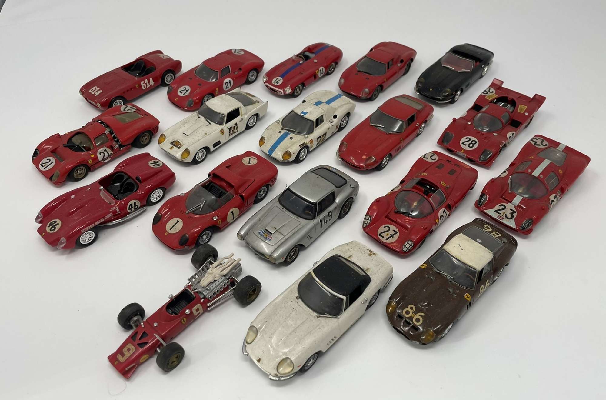 Four Framed and Glazed Carrozzeria Touring Design Studies  -Auction Lot