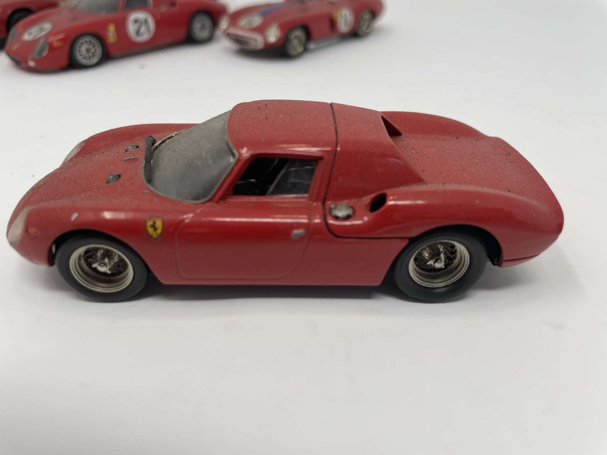Ten 1/43rd Scale Ferrari Models from the 1950s, 60s and 70s-Sold