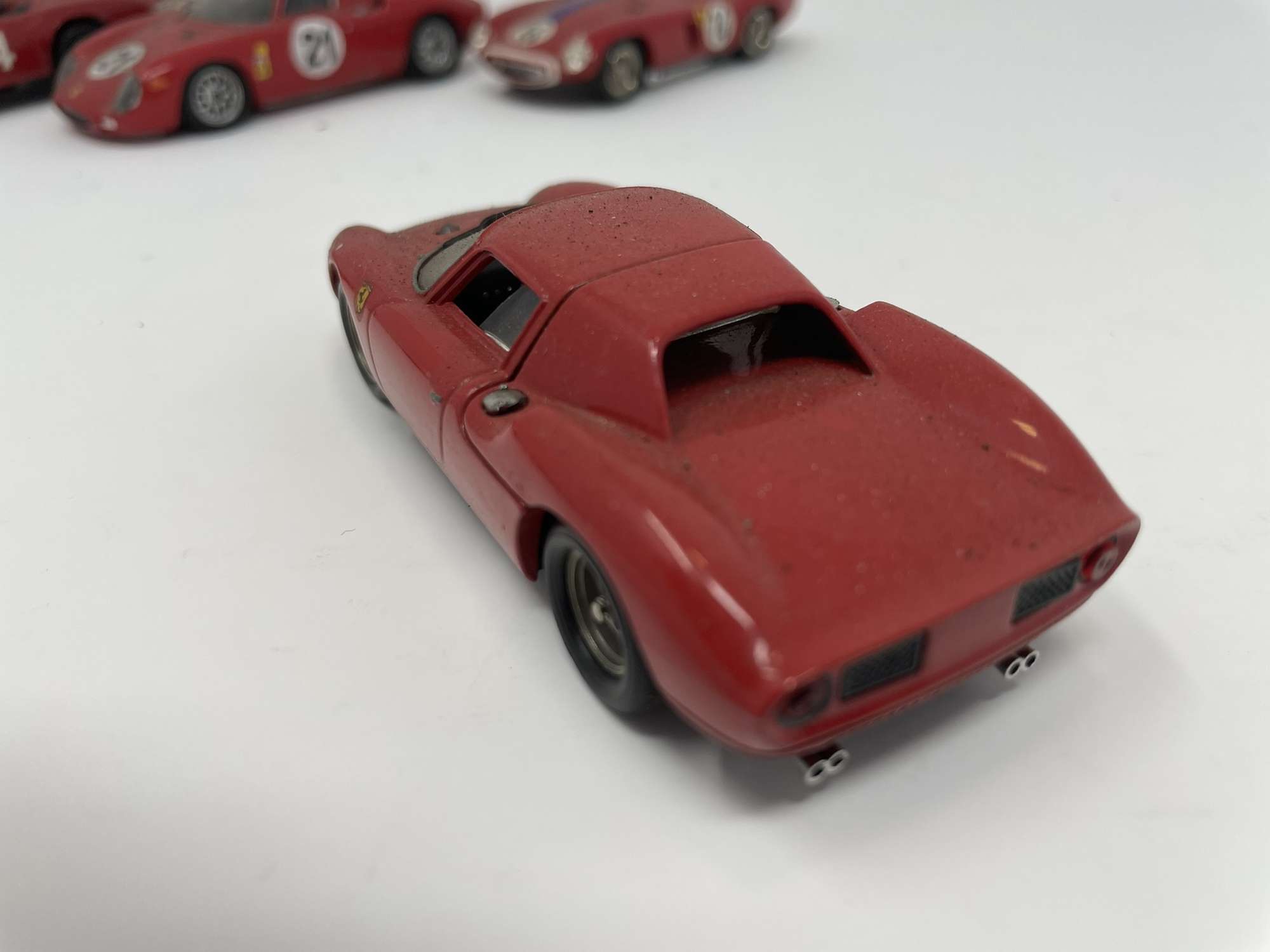 Ten 1/43rd Scale Ferrari Models from the 1950s, 60s and 70s-Sold
