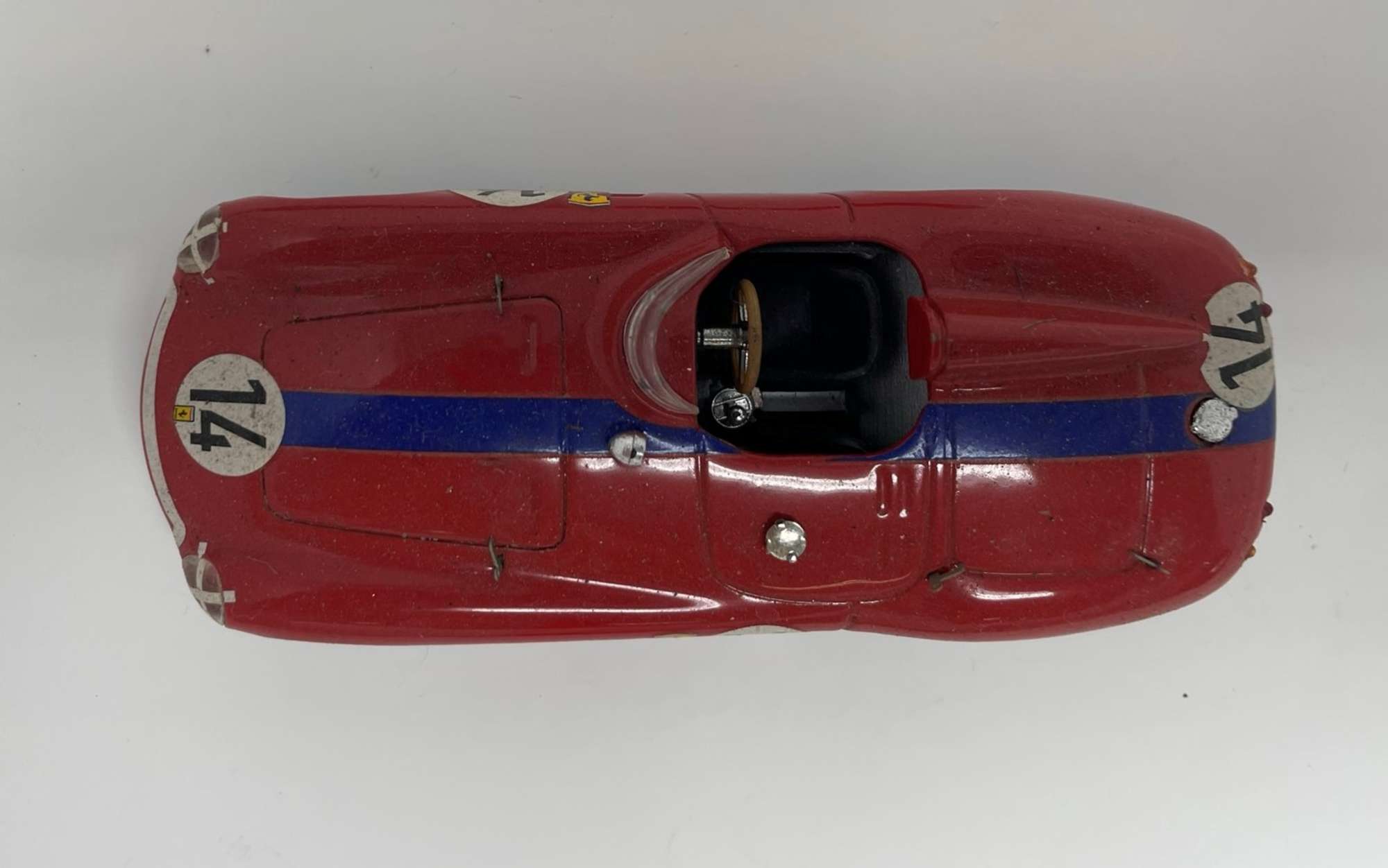 Ten 1/43rd Scale Ferrari Models from the 1950s, 60s and 70s-Sold