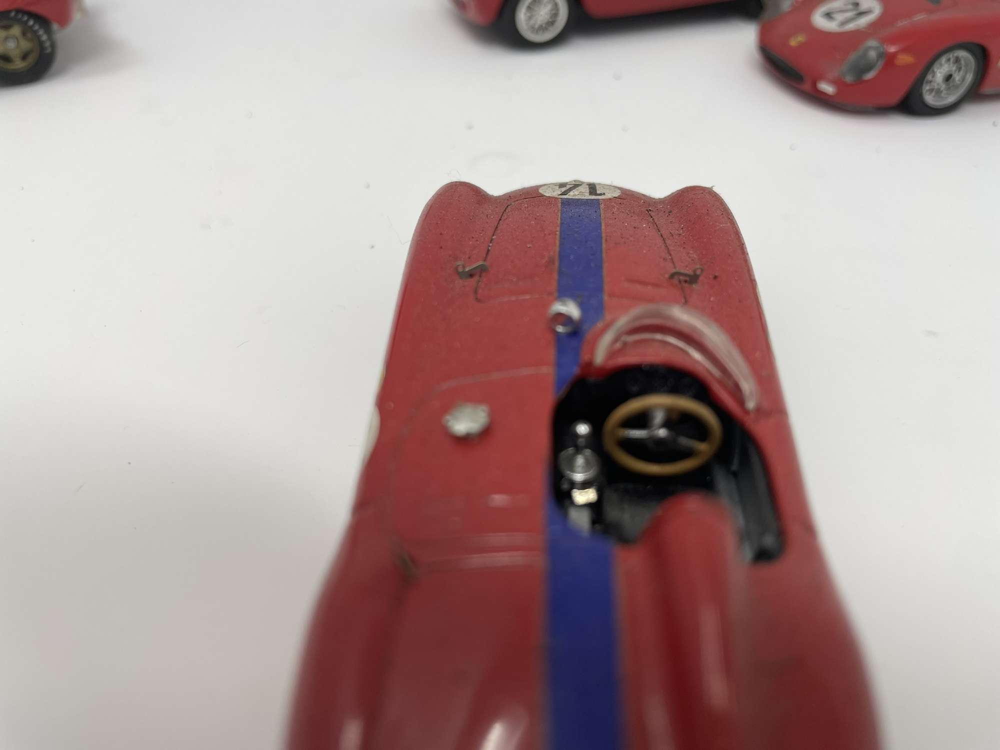 Ten 1/43rd Scale Ferrari Models from the 1950s, 60s and 70s-Sold