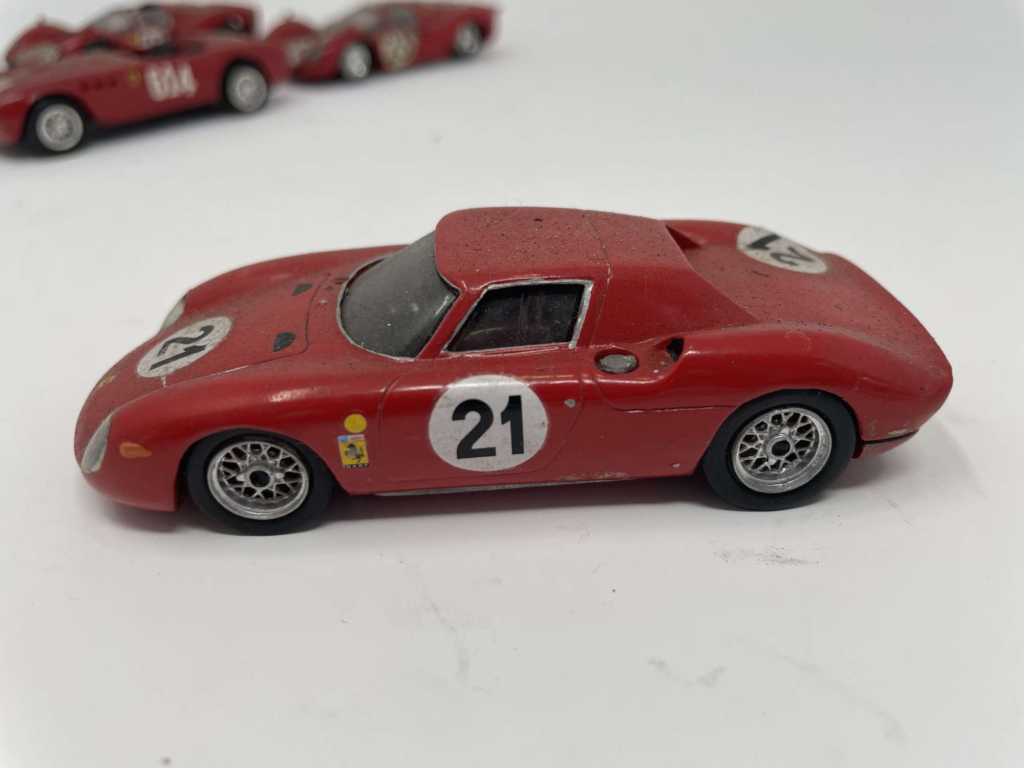 Ten 1/43rd Scale Ferrari Models from the 1950s, 60s and 70s-Sold