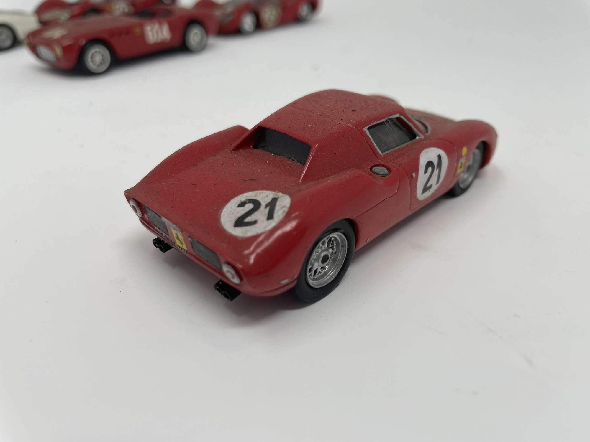 Ten 1/43rd Scale Ferrari Models from the 1950s, 60s and 70s-Sold