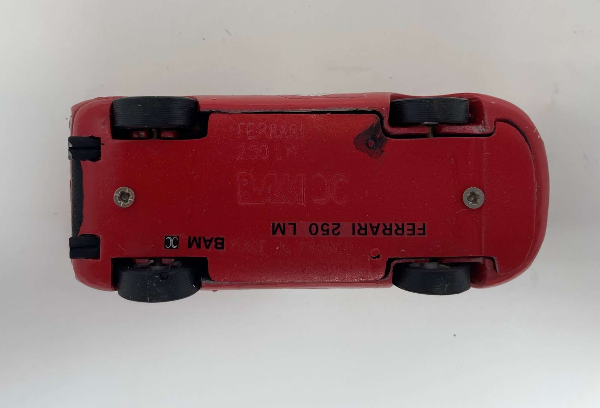 Ten 1/43rd Scale Ferrari Models from the 1950s, 60s and 70s-Sold