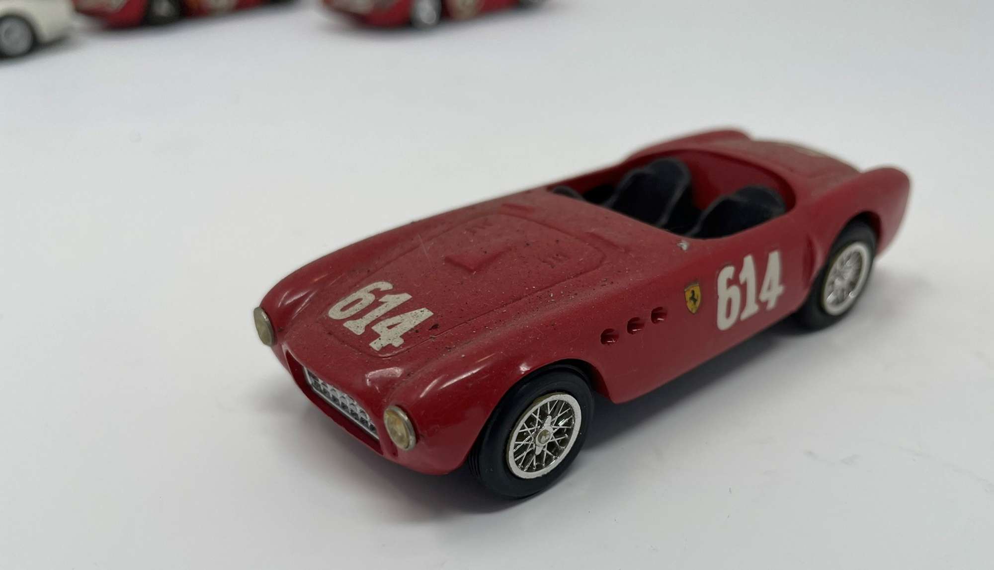 Ten 1/43rd Scale Ferrari Models from the 1950s, 60s and 70s-Sold