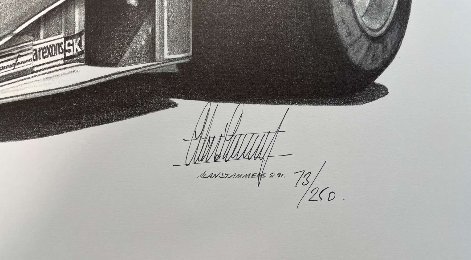 Niki Lauda Ferrari Championship Victory 1975-Sold