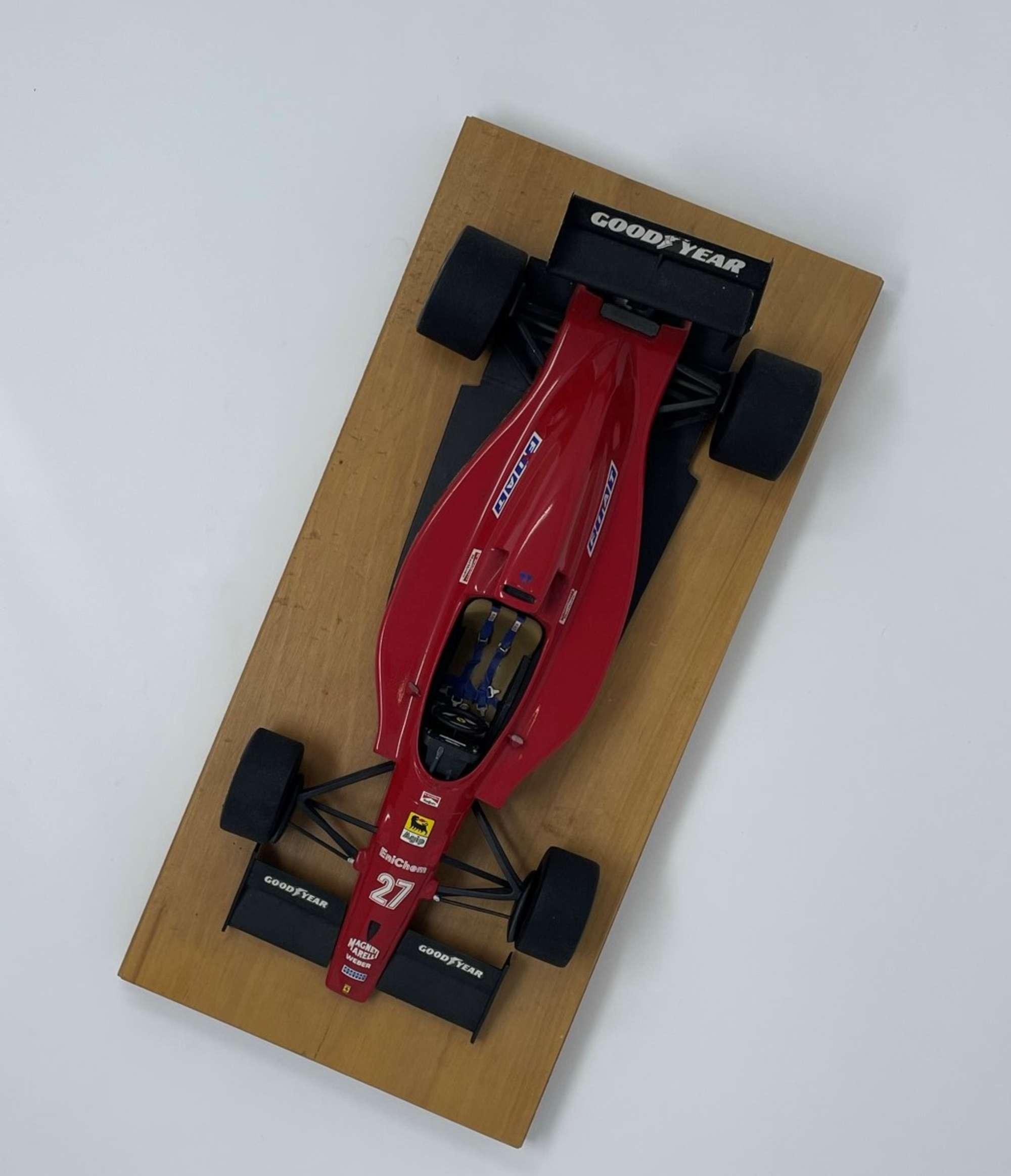 Hand-built model of Nigel Mansell's 1990 Ferrari 641-Sold
