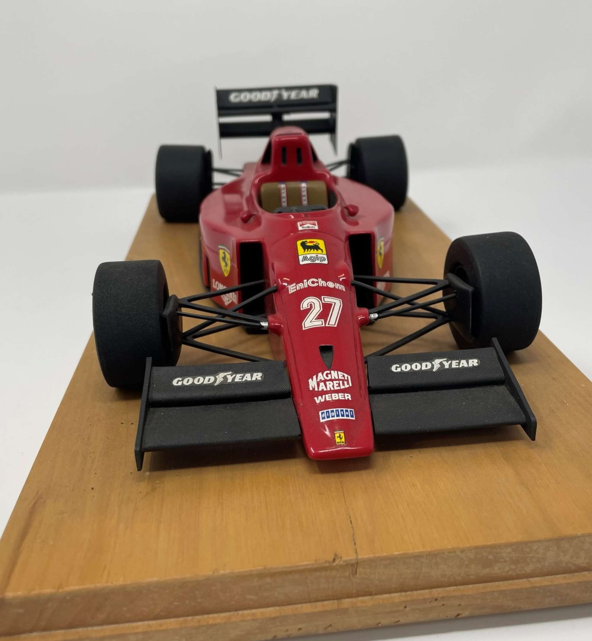 Hand-built model of Nigel Mansell's 1990 Ferrari 641-Sold