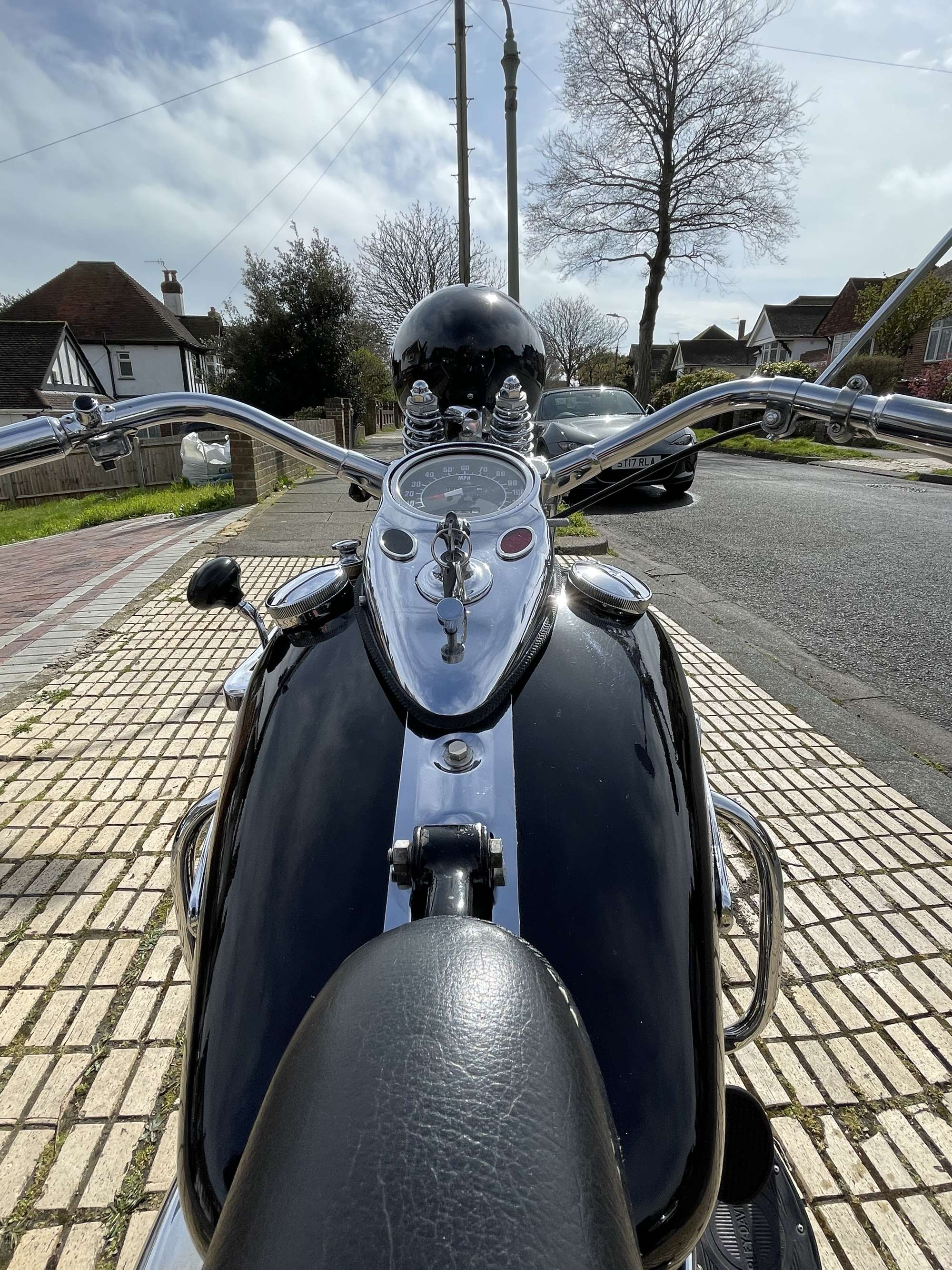 1947 Harley-Davidson WL-Sold