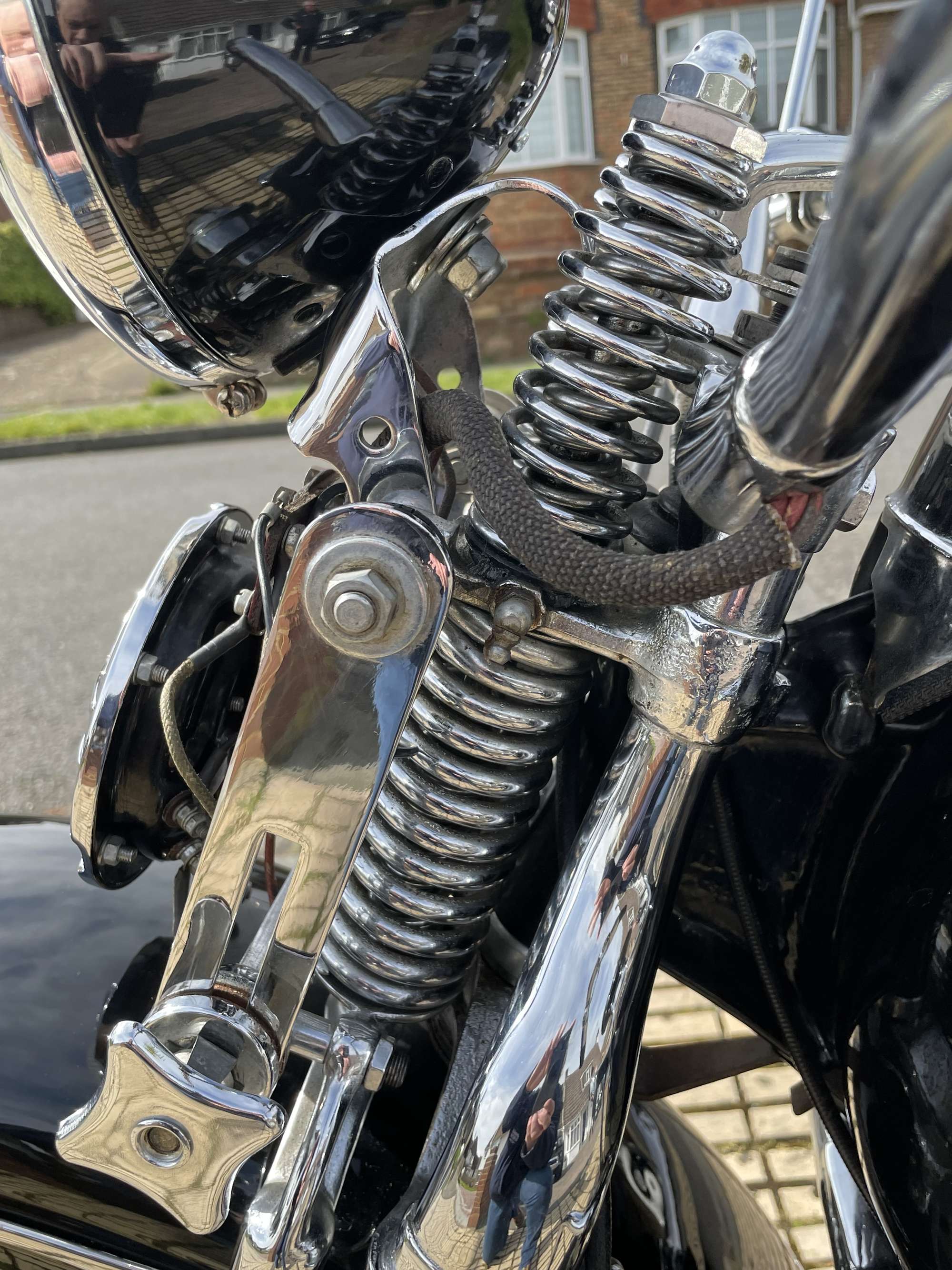 1947 Harley-Davidson WL-Sold