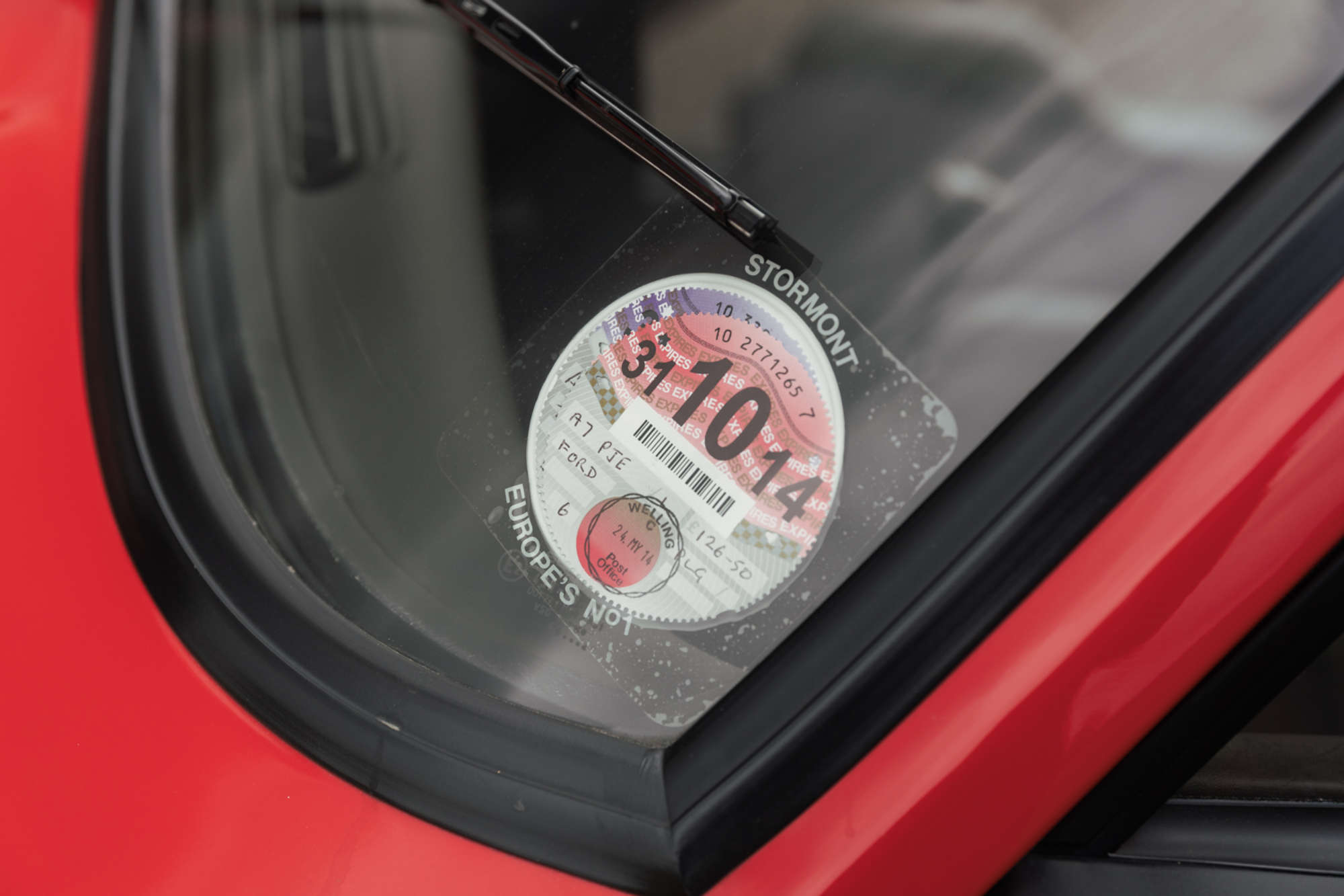 1986 Ford Capri Injection Special 2.8i-Sold