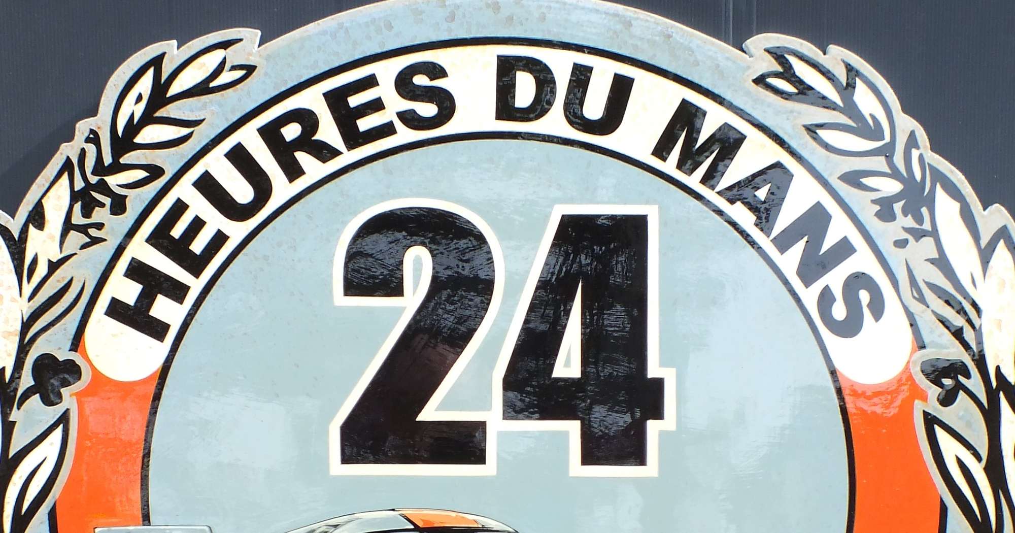 Gulf Racing Roundel by Tony Upson-Sold