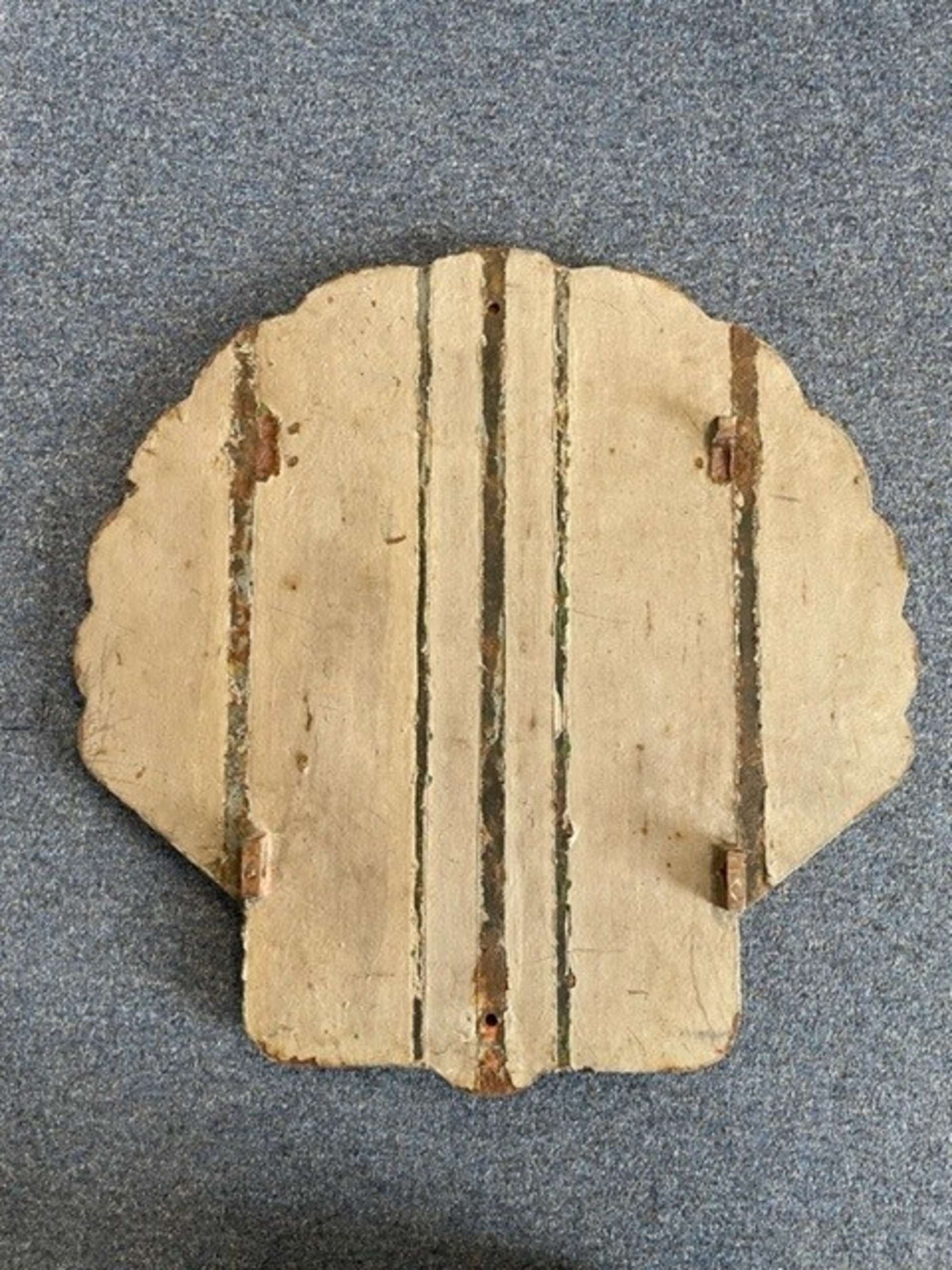 Substantial Cast Iron Shell Sign -Auction Lot