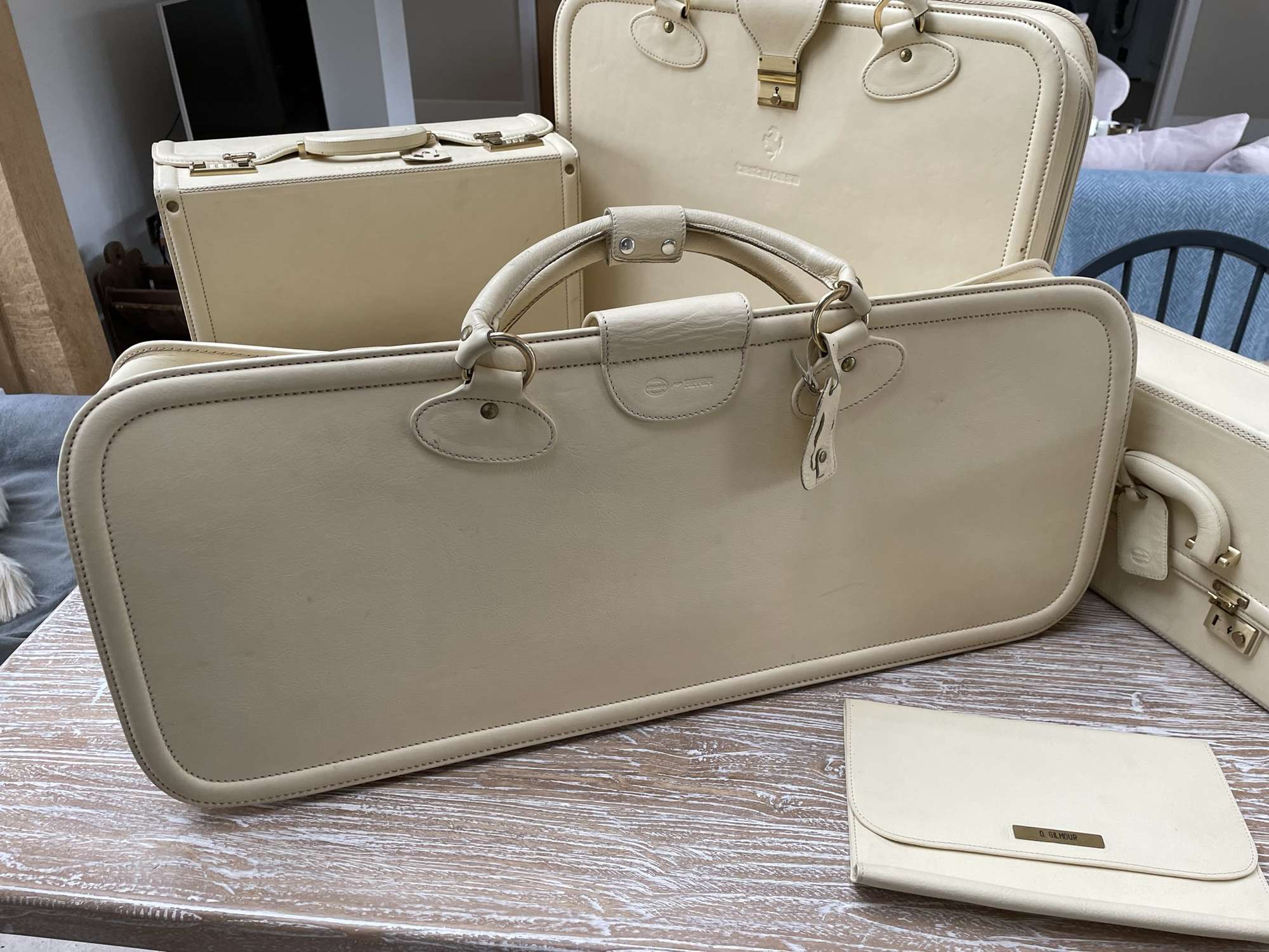 Ferrari Testarossa 7-Piece Luggage Set-Sold