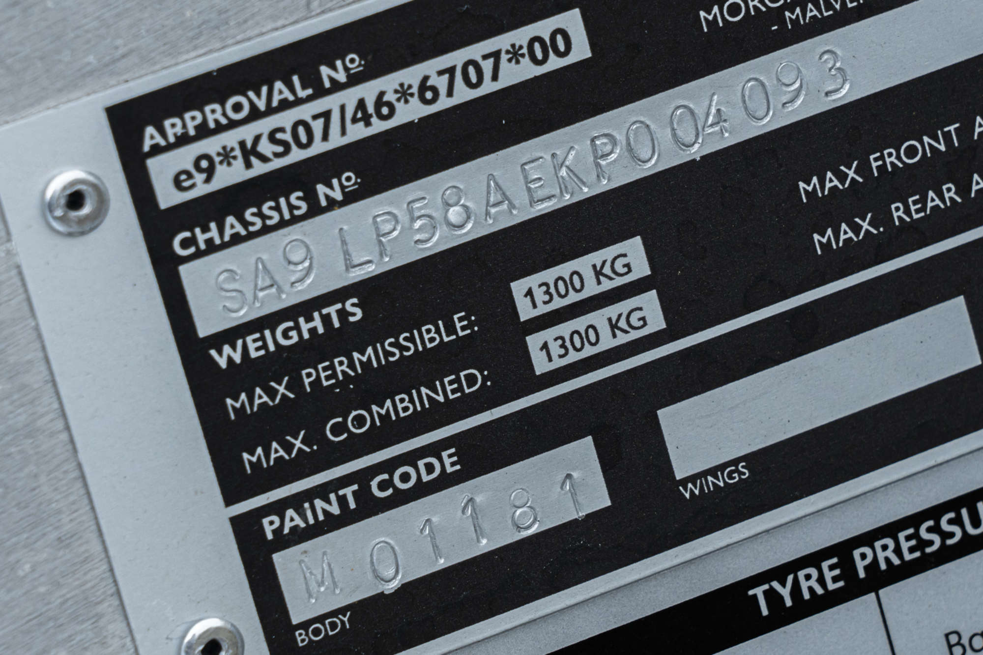 2020 Morgan Plus Six-Sold