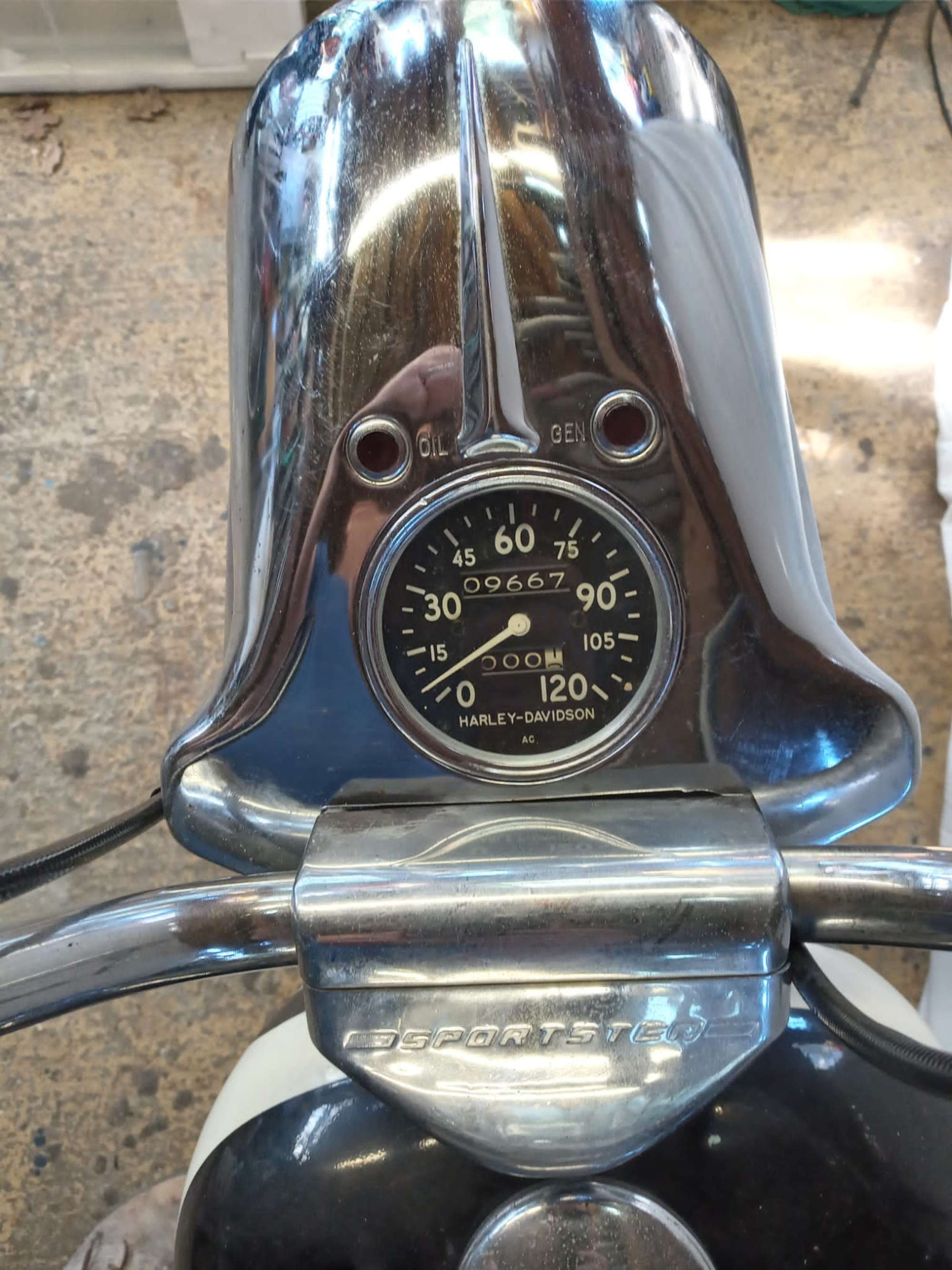 1960 Harley-Davidson XLH Sportster 883cc-Auction Lot