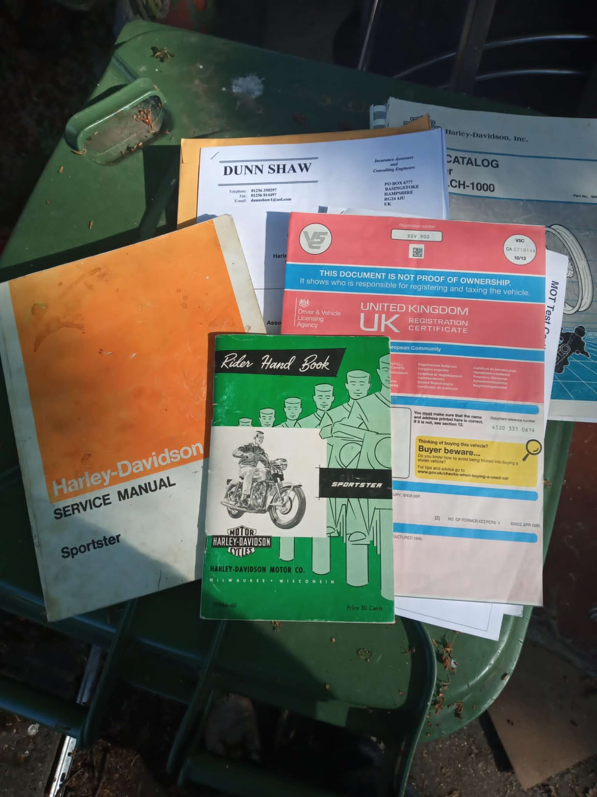 1960 Harley-Davidson XLH Sportster 883cc-Auction Lot