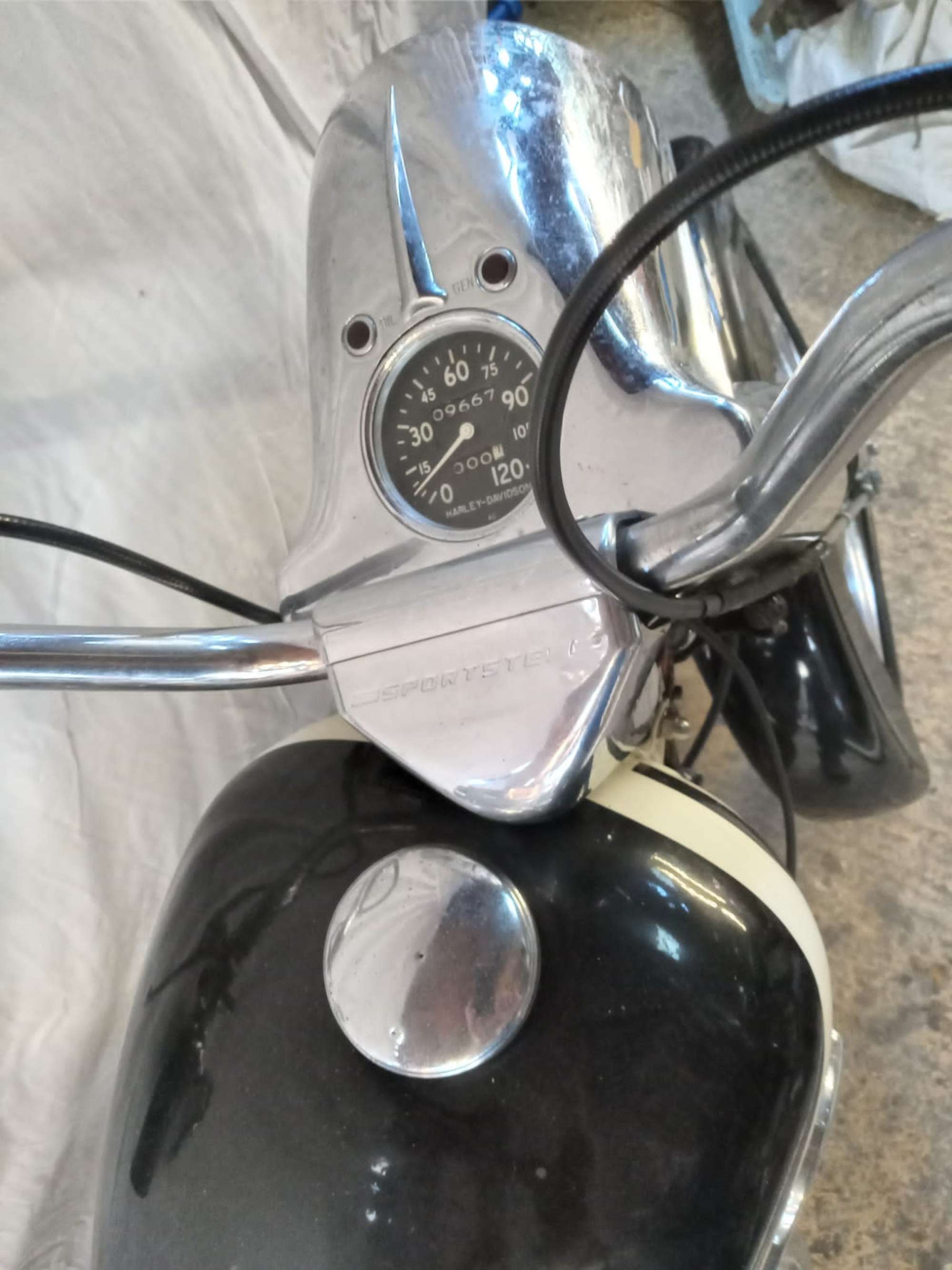 1960 Harley-Davidson XLH Sportster 883cc-Auction Lot