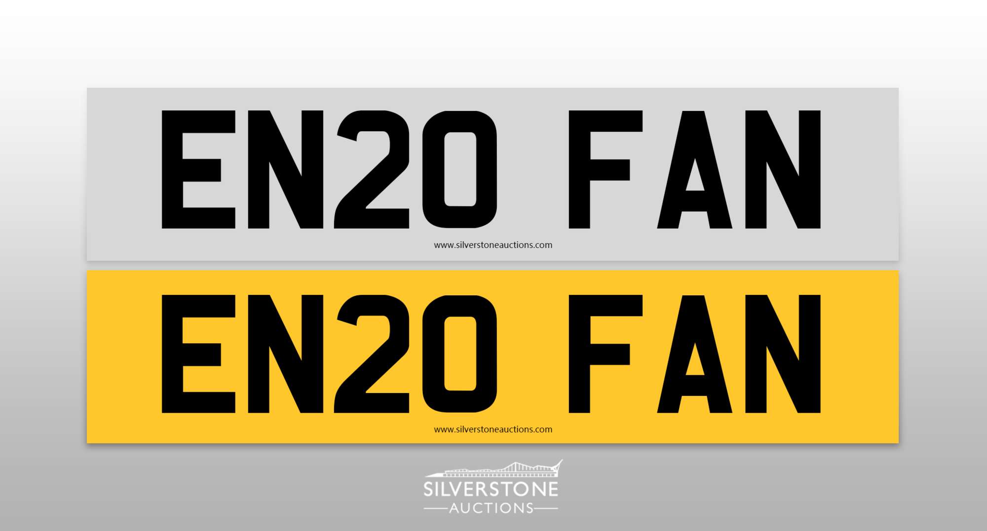 Registration Number EN20 FAN-Sold