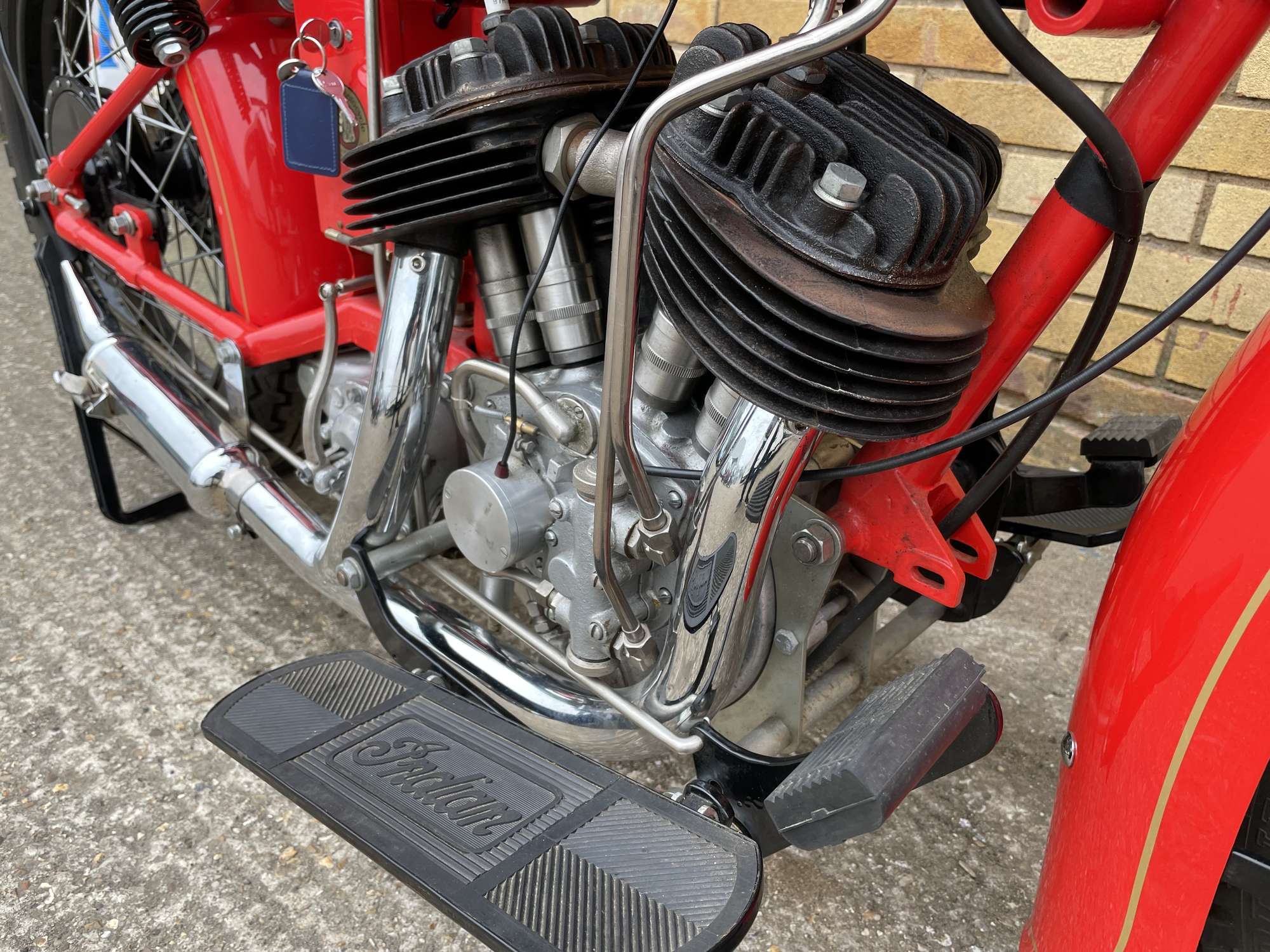 1937 Indian Scout 500cc-Sold