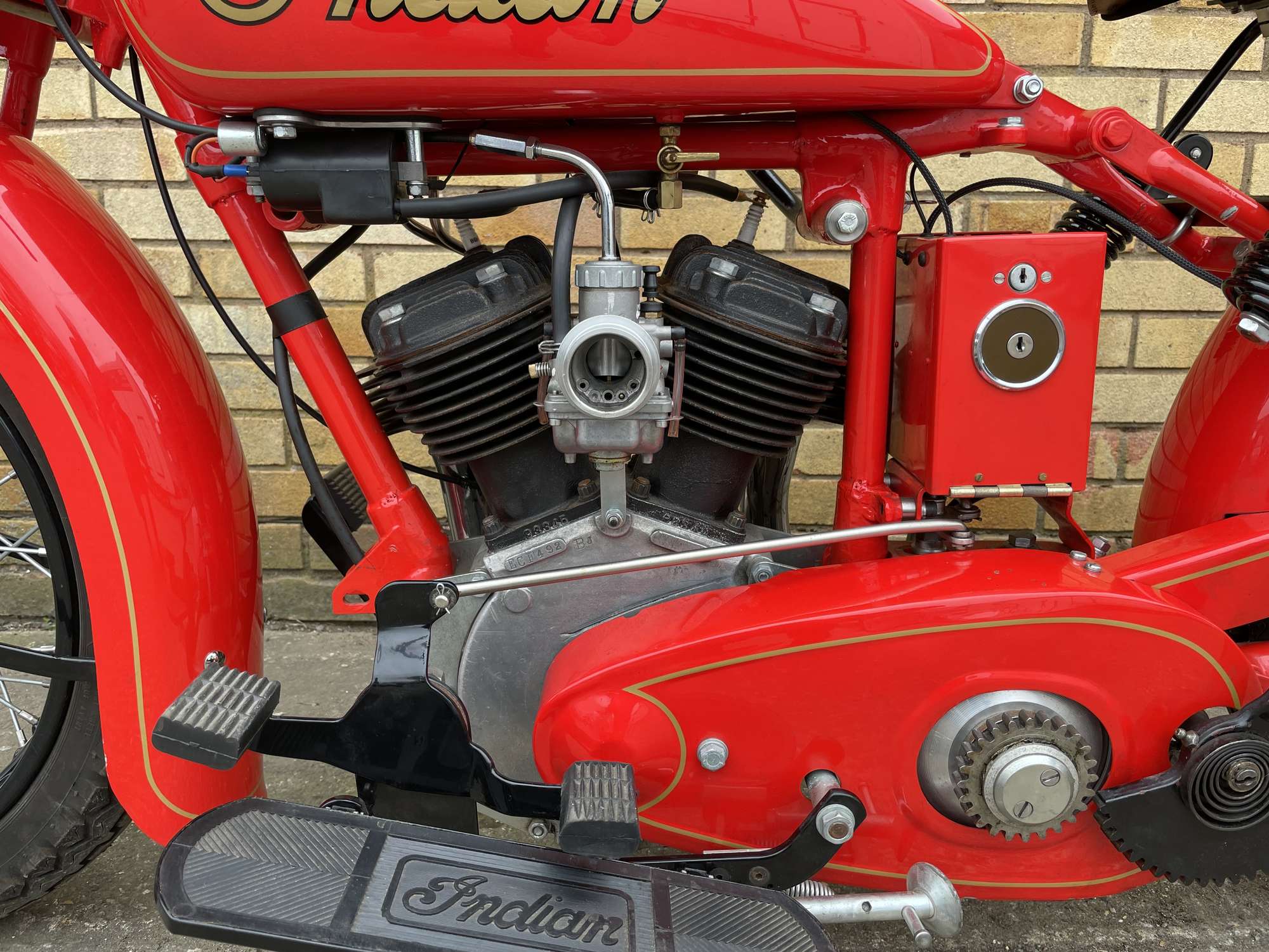 1937 Indian Scout 500cc-Sold