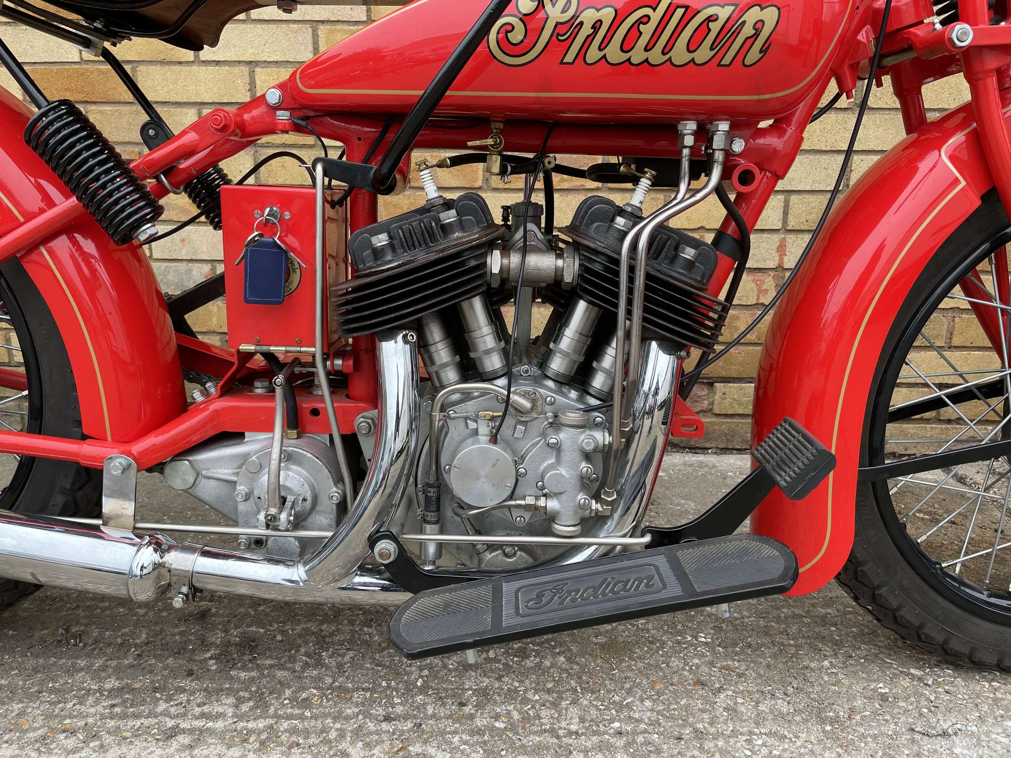1937 Indian Scout 500cc-Sold
