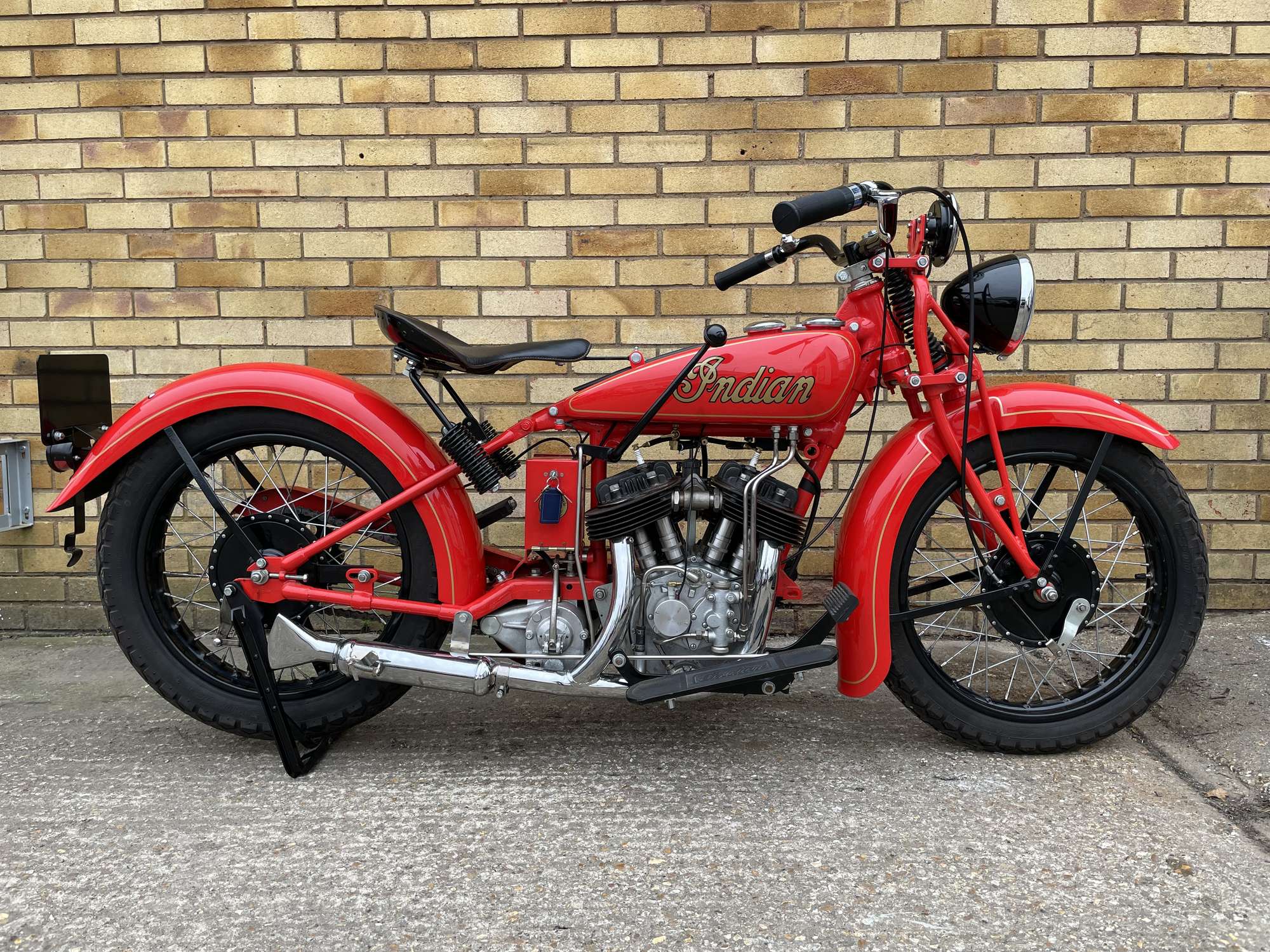 1937 Indian Scout 500cc-Sold