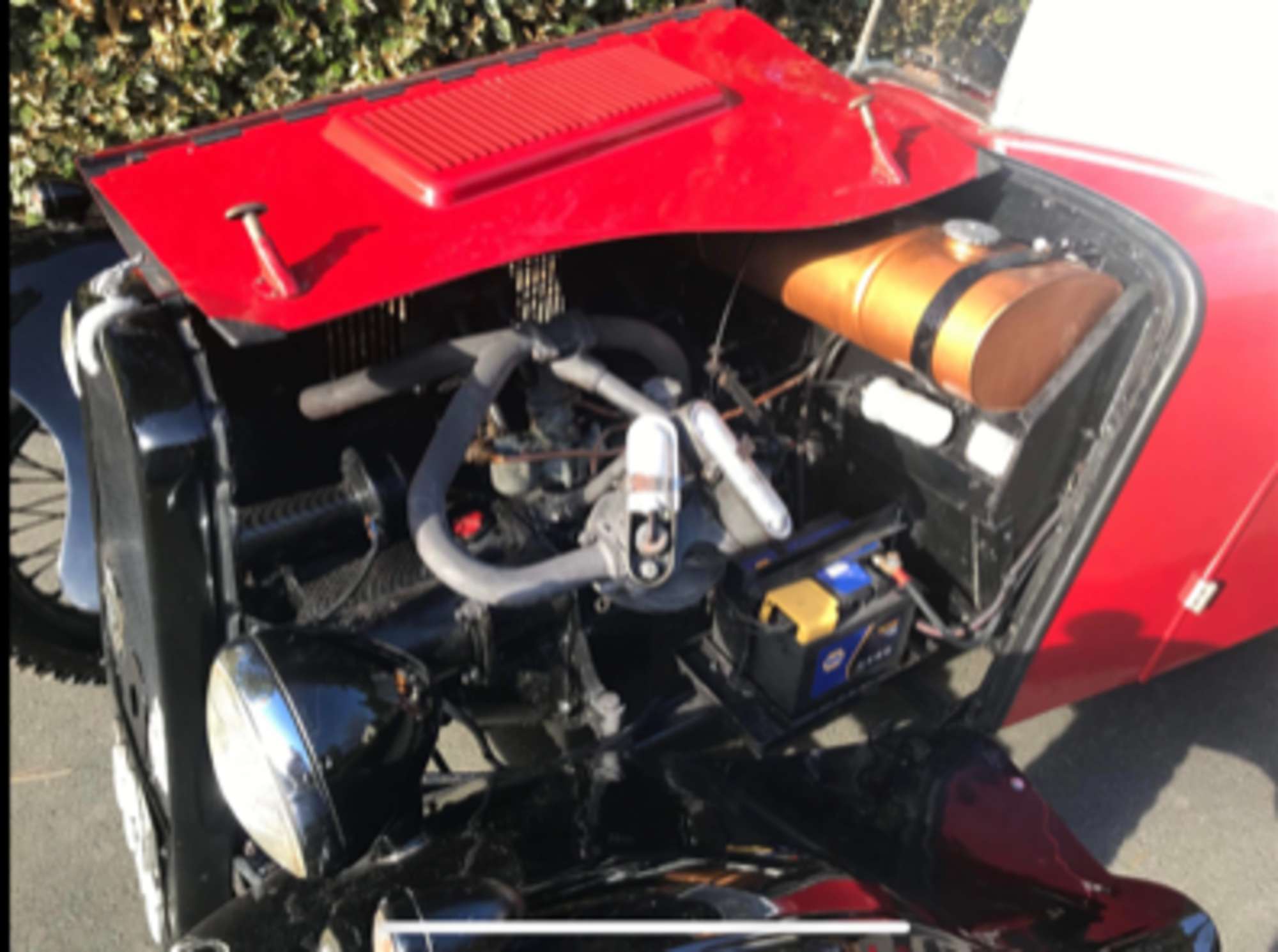 1933 BSA Three Wheeler 1021cc-Sold