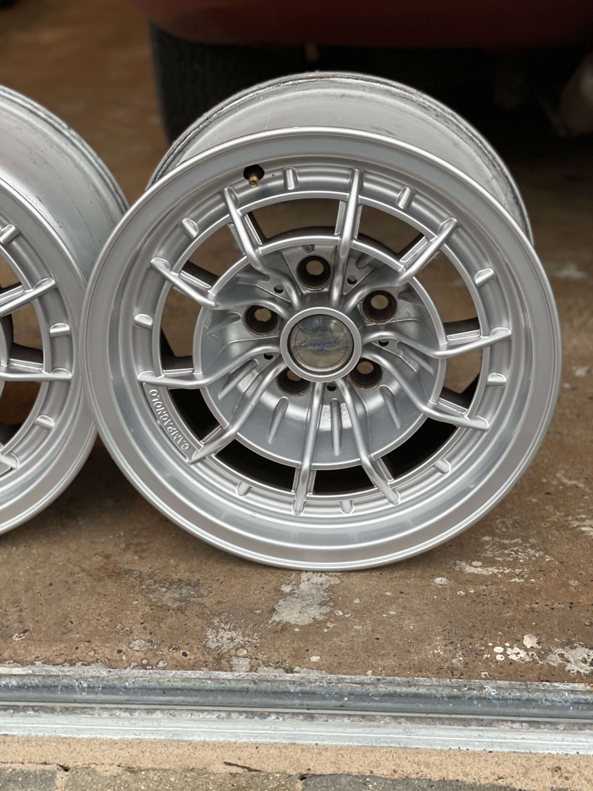 Four Ferrari Dino Campagnola Wheels -Sold