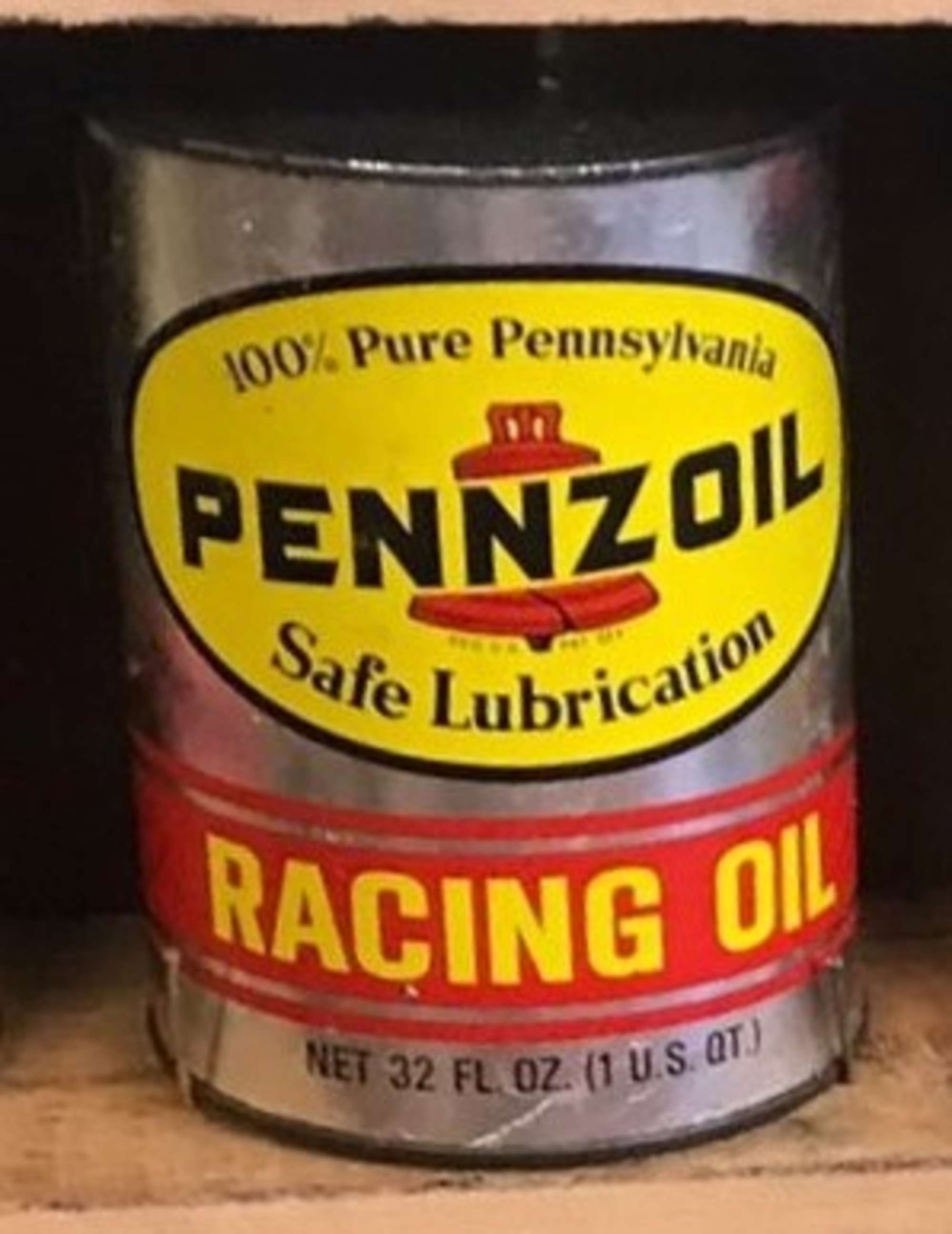 A Collection of New/Old Stock US-Quart Oil Cans -Sold