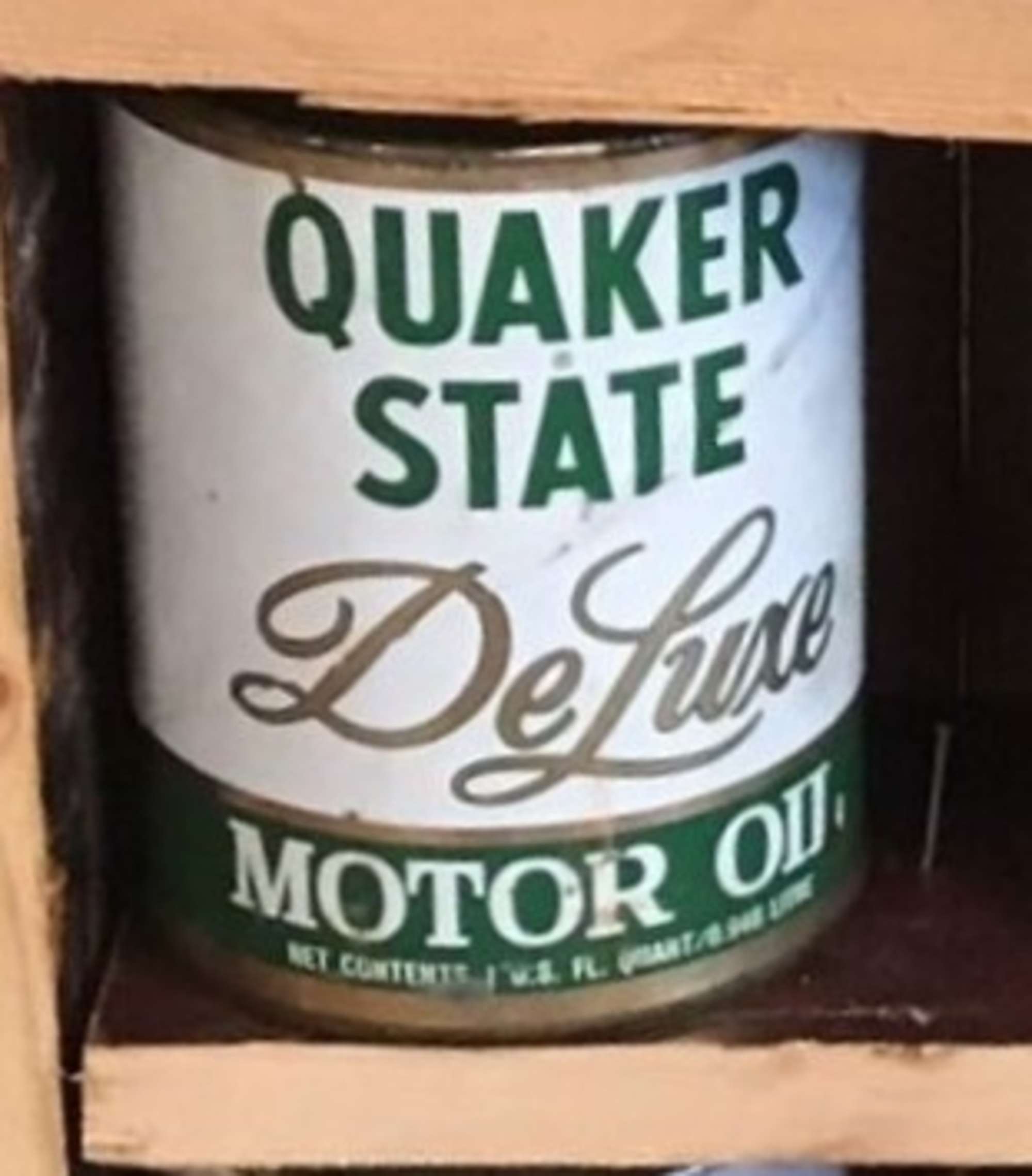 A Collection of New/Old Stock US-Quart Oil Cans -Sold