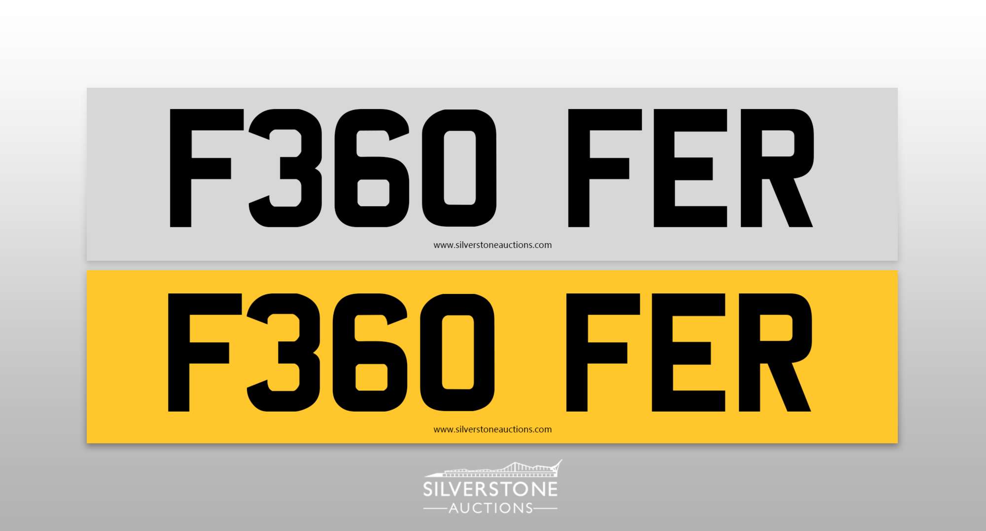 Registration Number F360 FER-Sold