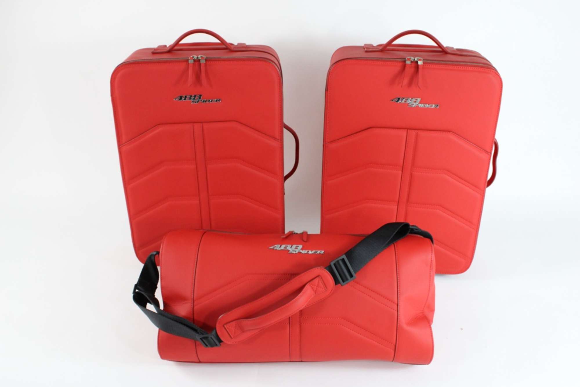 2015-2020 Ferrari 488 Spider Complete 3-Piece Schedoni Lugga-Auction Lot