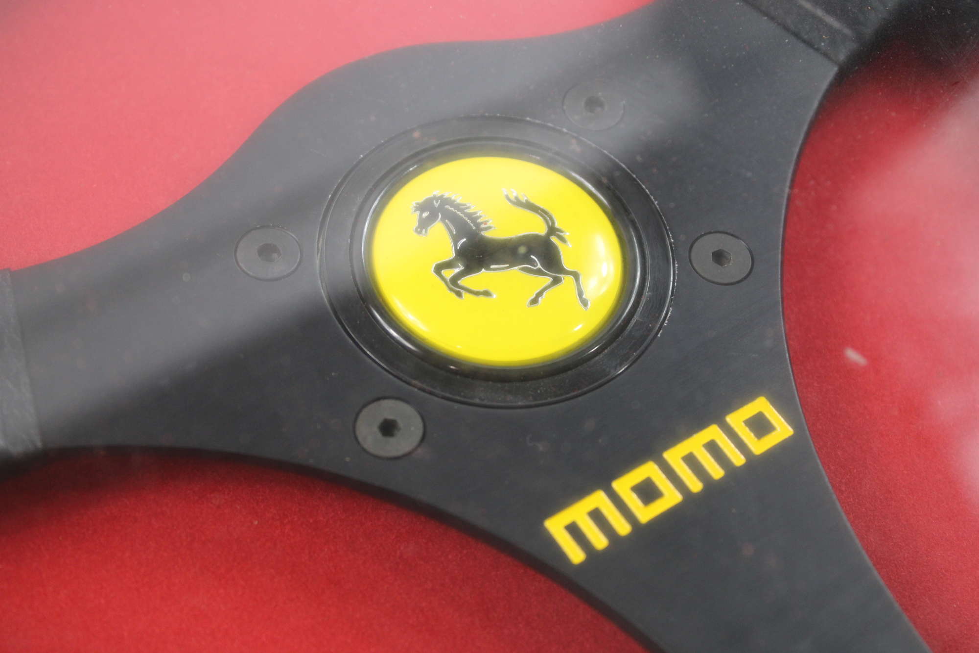 1992 Ferrari F1 MOMO Steering Wheel Framed -Auction Lot