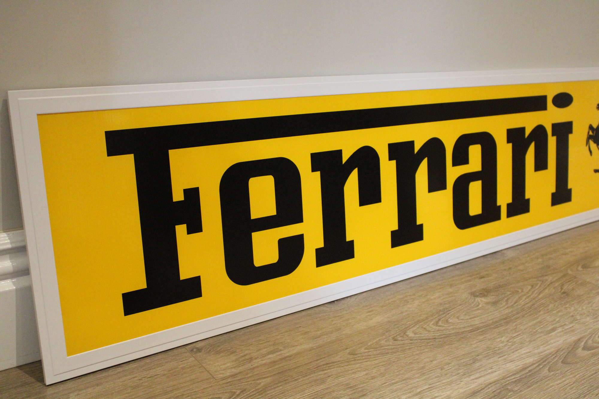 Ferrari Style Illuminated Sign-Sold