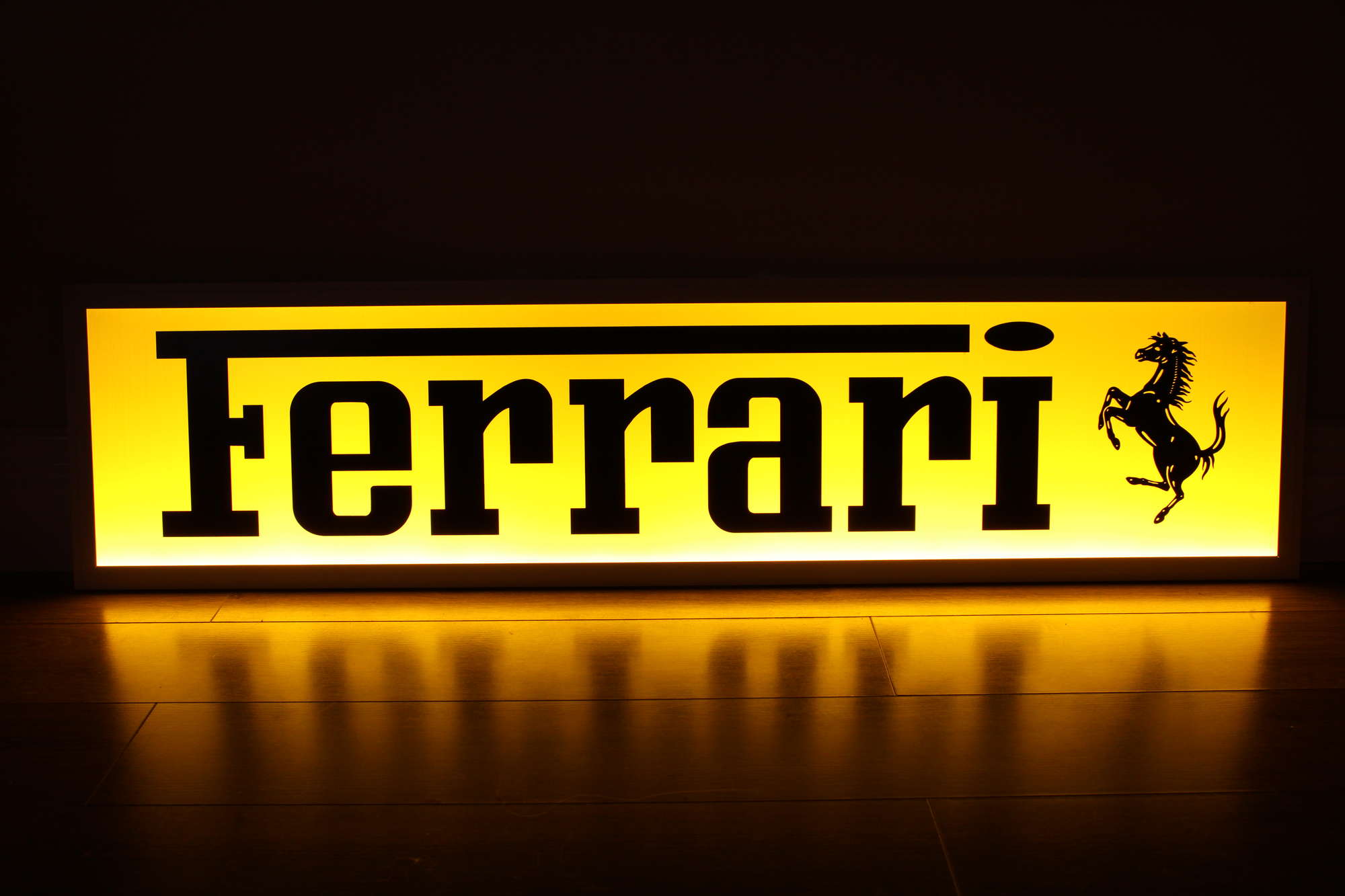 Ferrari Style Illuminated Sign-Sold