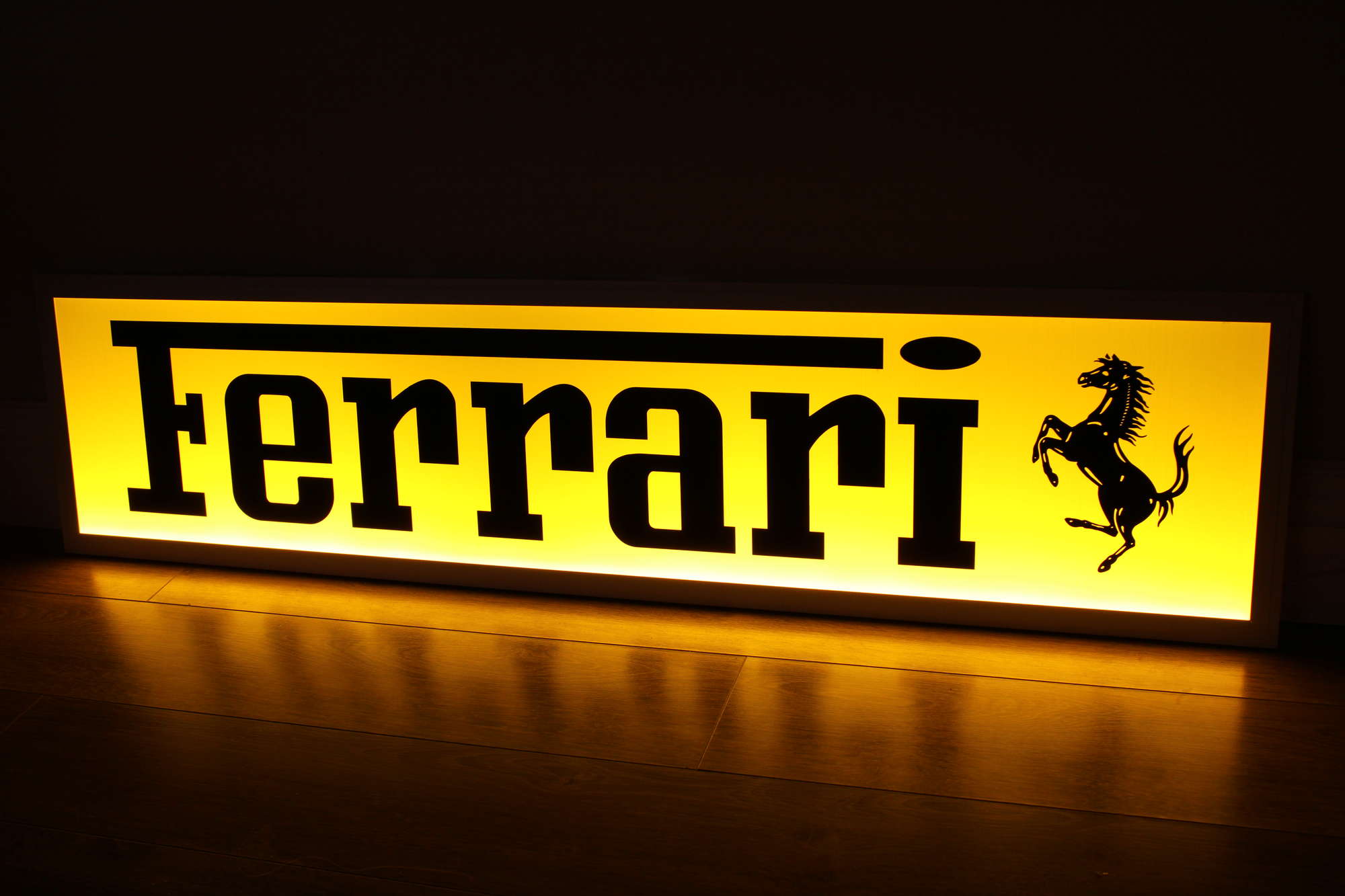 Ferrari Style Illuminated Sign-Sold