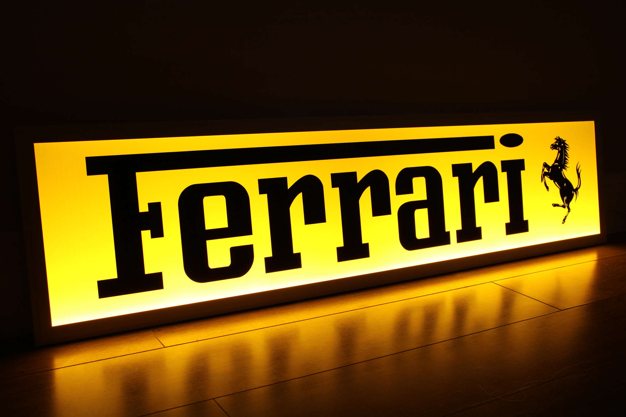 Ferrari Style Illuminated Sign-Sold
