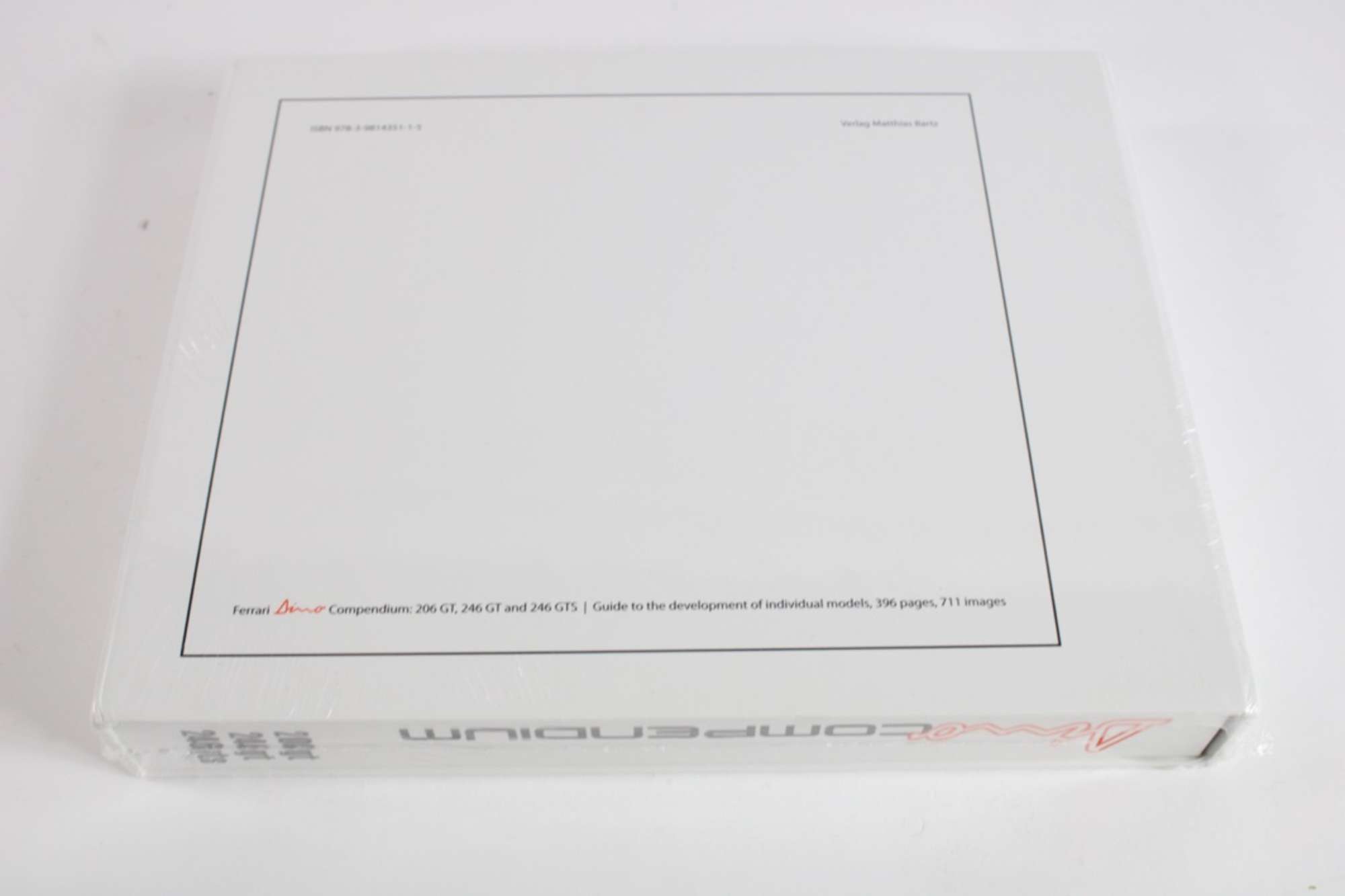 Ferrari 206 246 Dino Compendium Matthias Bartz GT GTS-Auction Lot