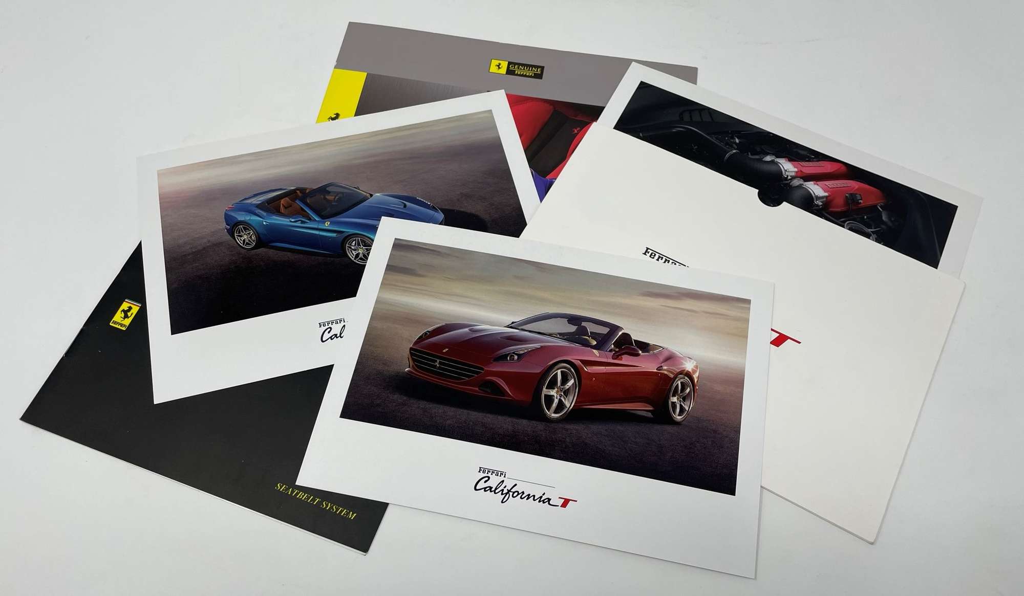 Assortment of Ferrari Dealership Brochures and Promotional L-Sold