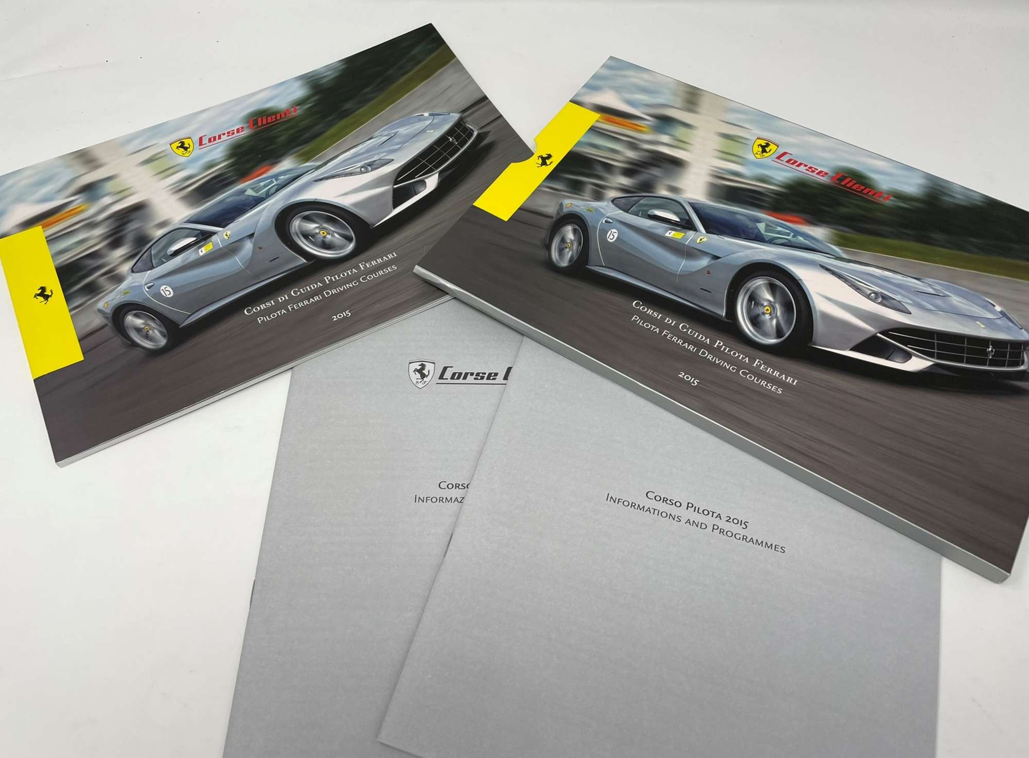 Assortment of Ferrari Dealership Brochures and Promotional L-Sold