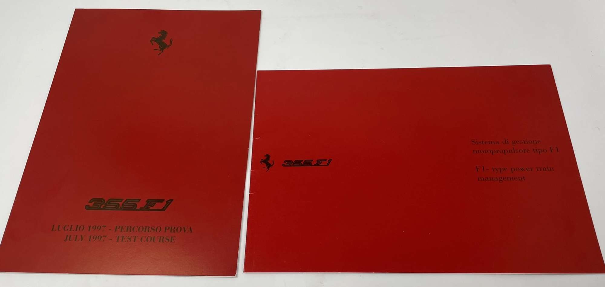 Assortment of Ferrari Dealership Brochures and Promotional L-Sold
