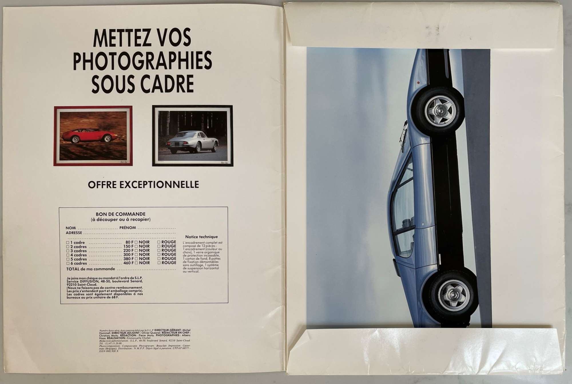 Lovely Selection of 16 Classic Genuine Ferrari Prints-Sold