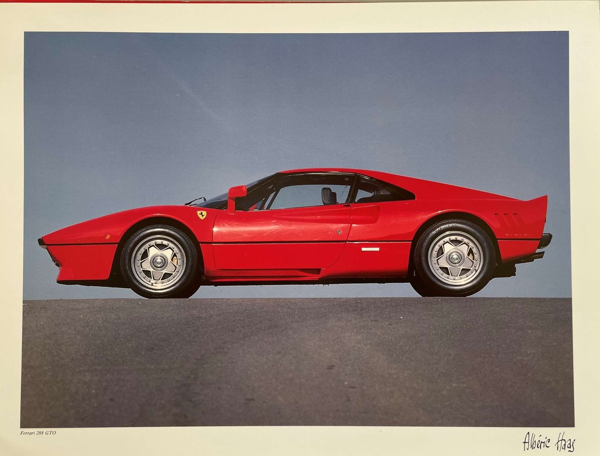 Lovely Selection of 16 Classic Genuine Ferrari Prints-Sold